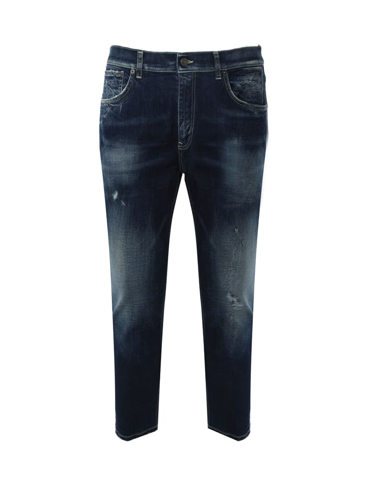 Dondup Alex Super Skinny Jeans In Stretch Denim