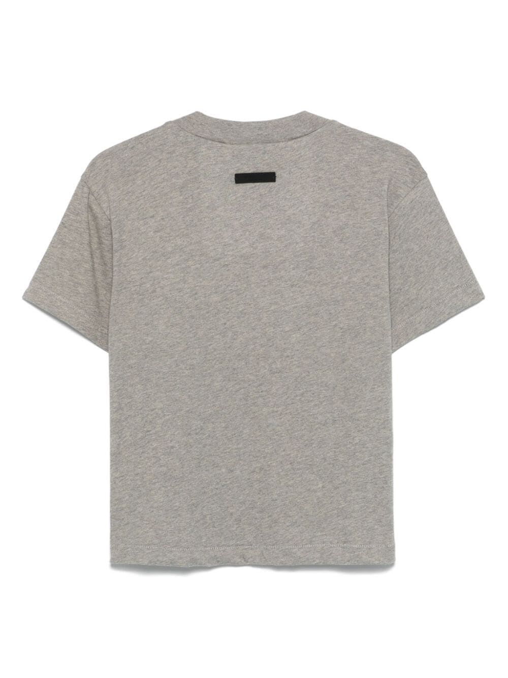 Shop Fear Of God Tri-blend Crewneck Tee In Dark Heather