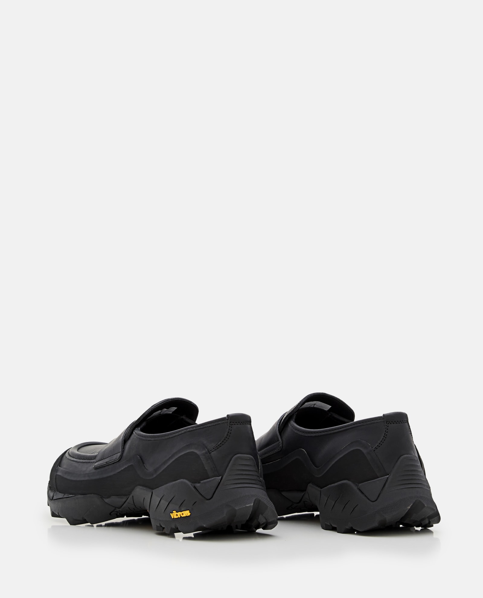 Shop Roa Loafers In Black