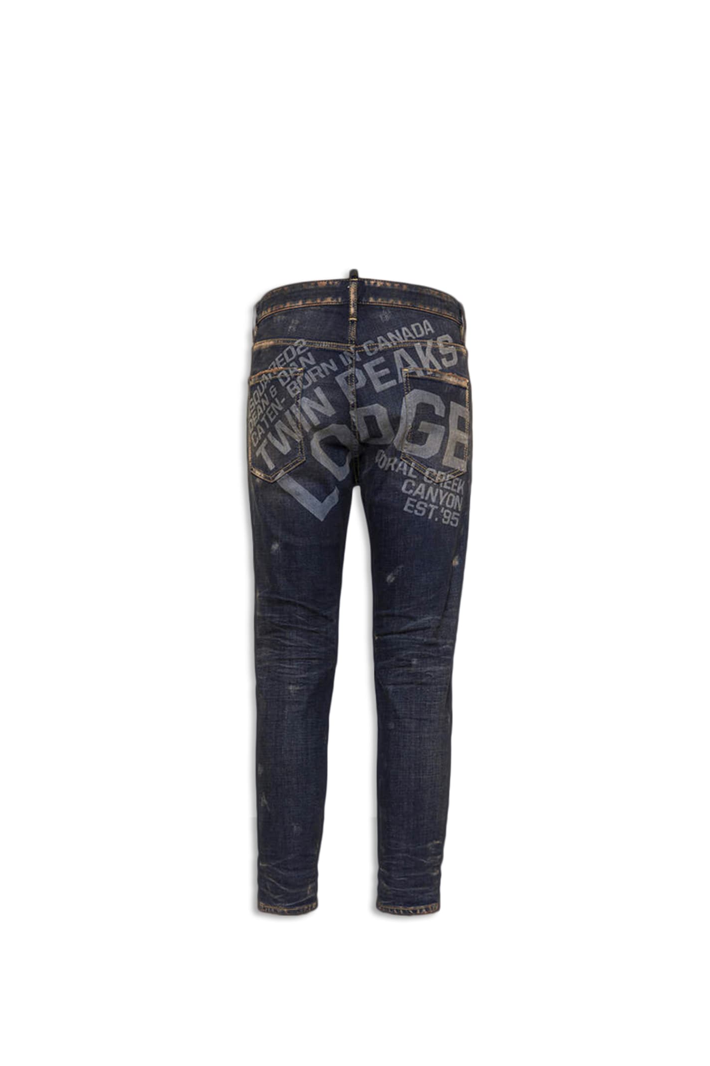 Shop Dsquared2 Jeans In Blue