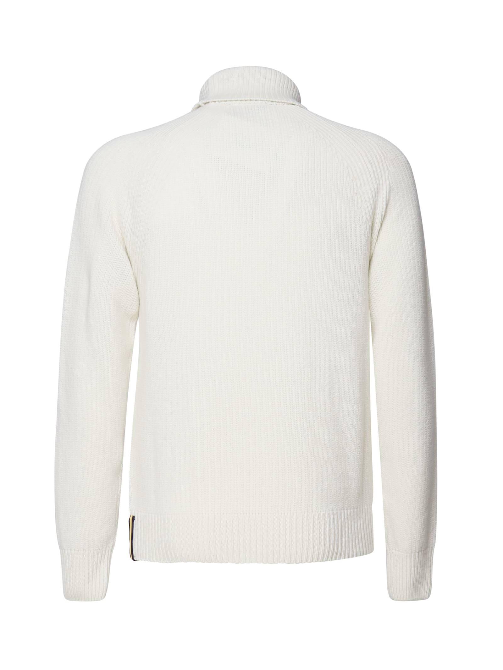 K-way High Neck Sweater In White Tofu