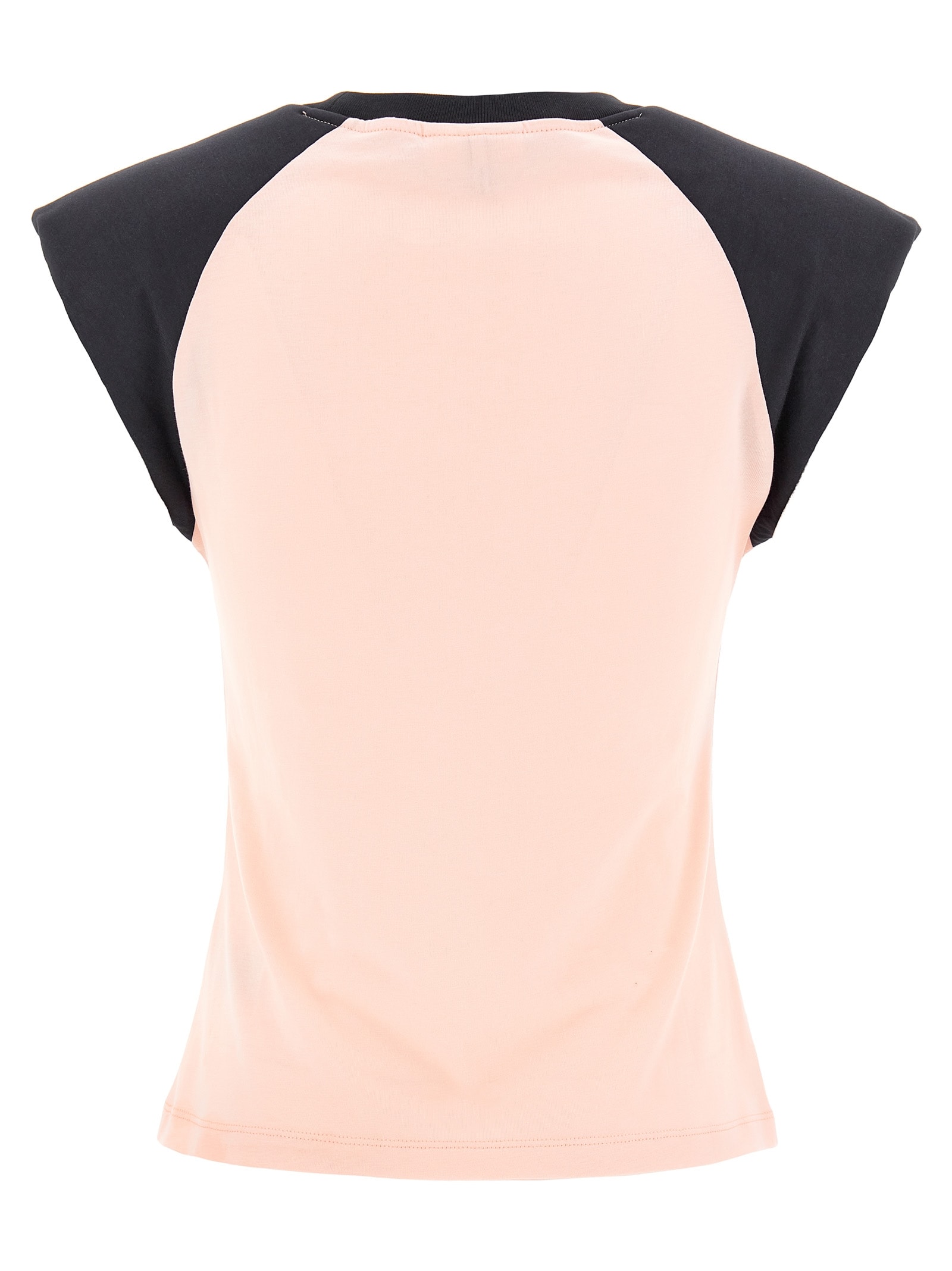 Ganni Basic Jersey Bunny Raglan T-shirt T-shirts Pink