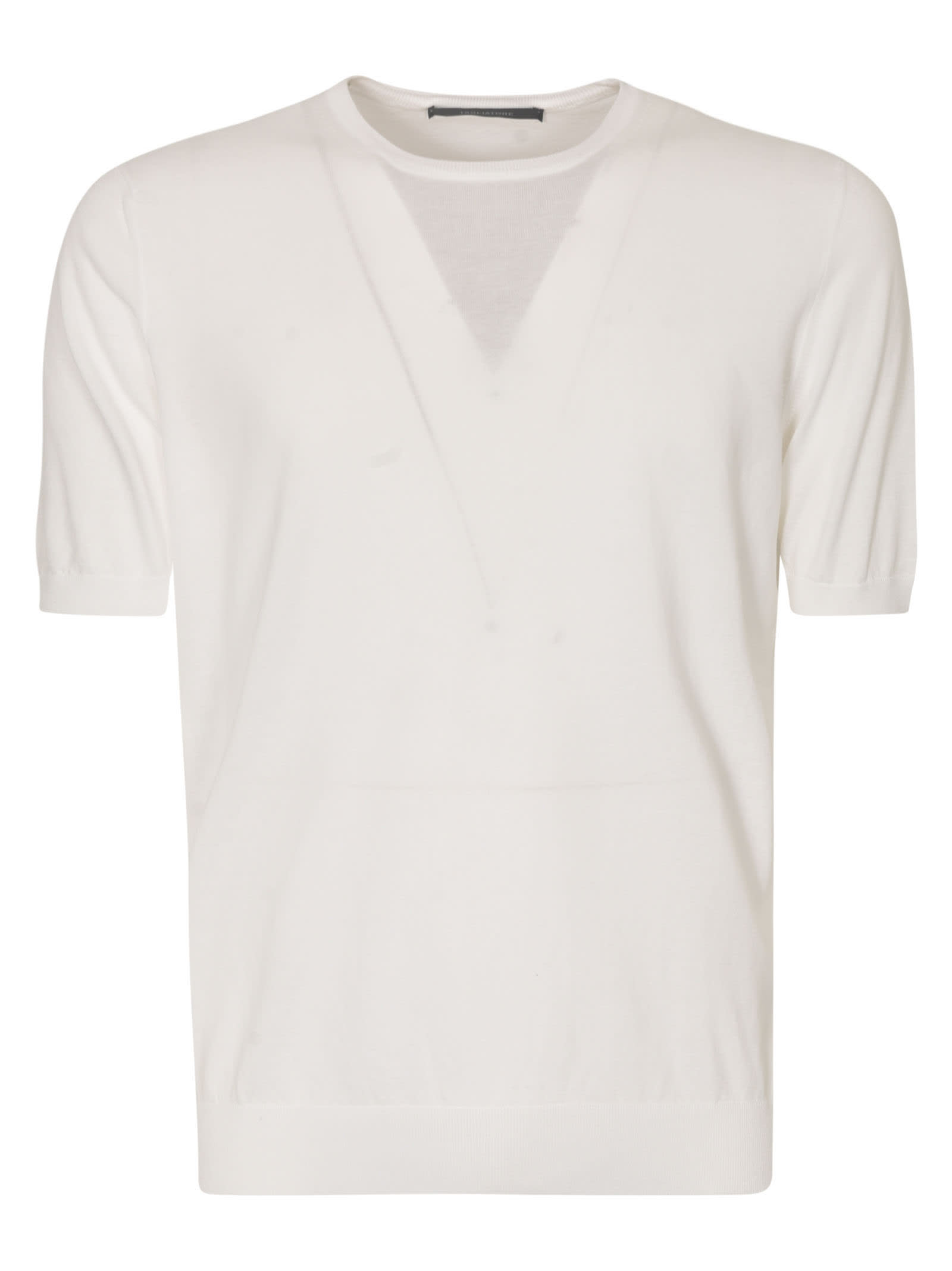 Shop Tagliatore Josh Top In White