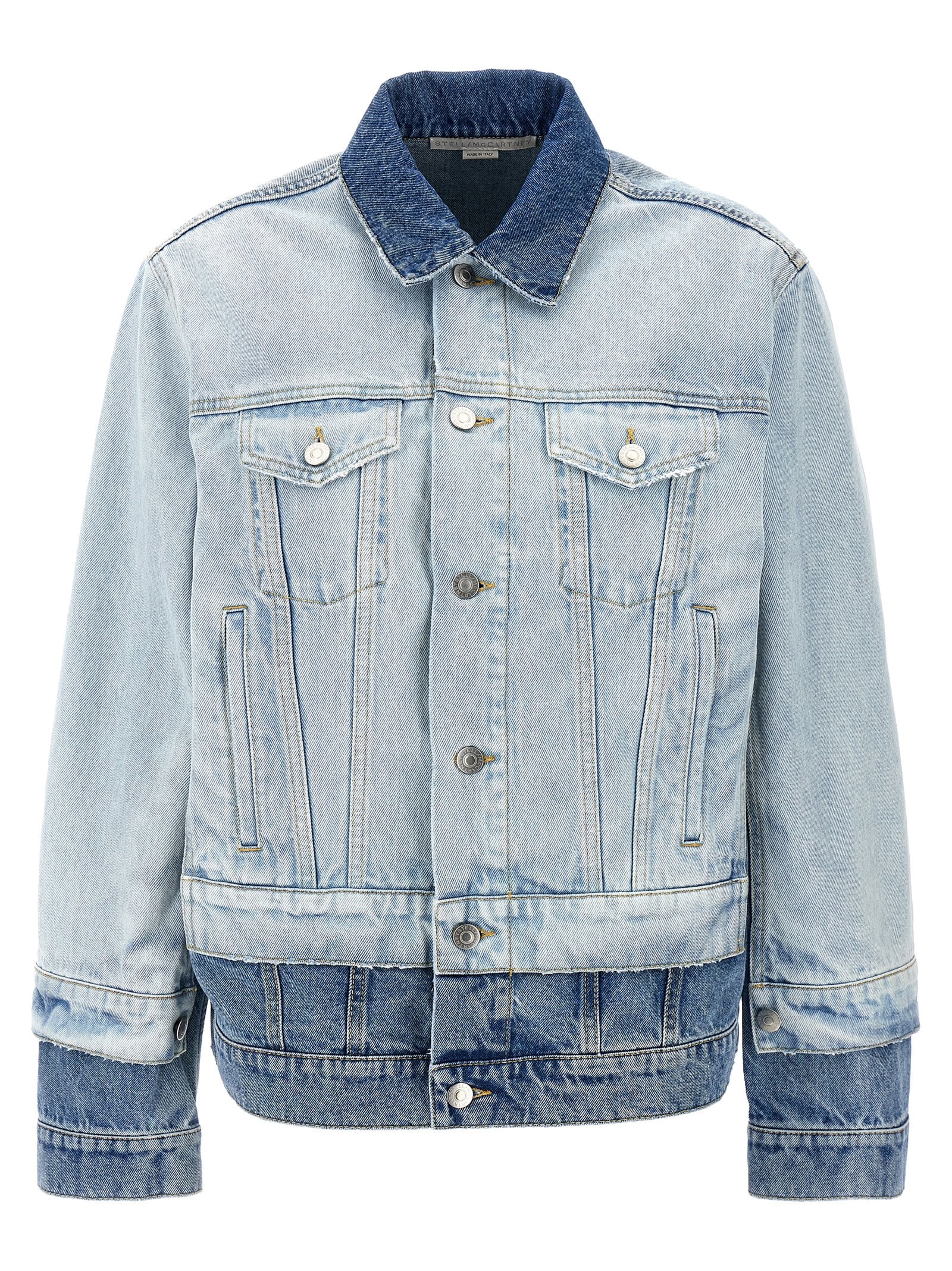 Layered Denim Jacket