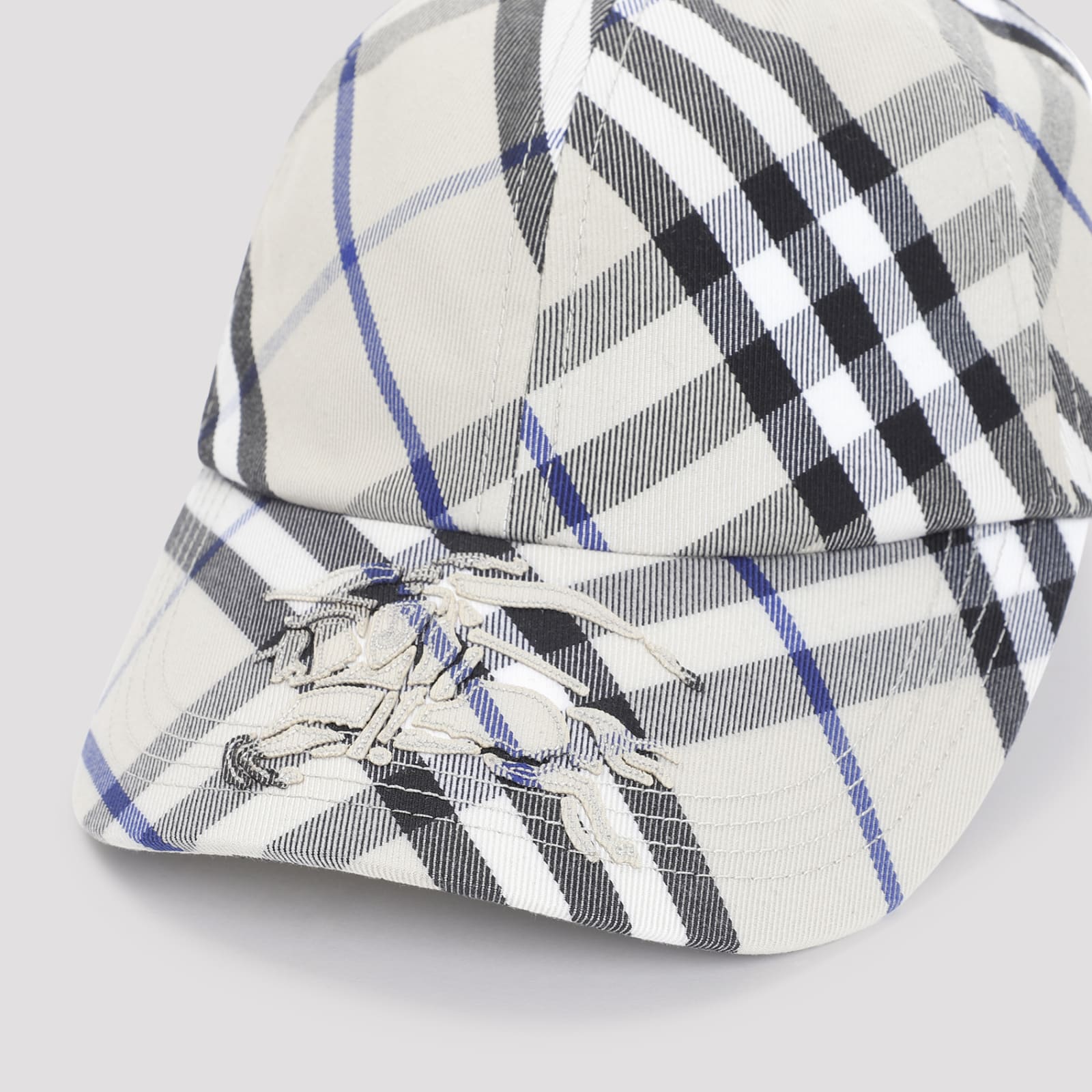 Shop Burberry Recycled Polyester Hat In Lichen