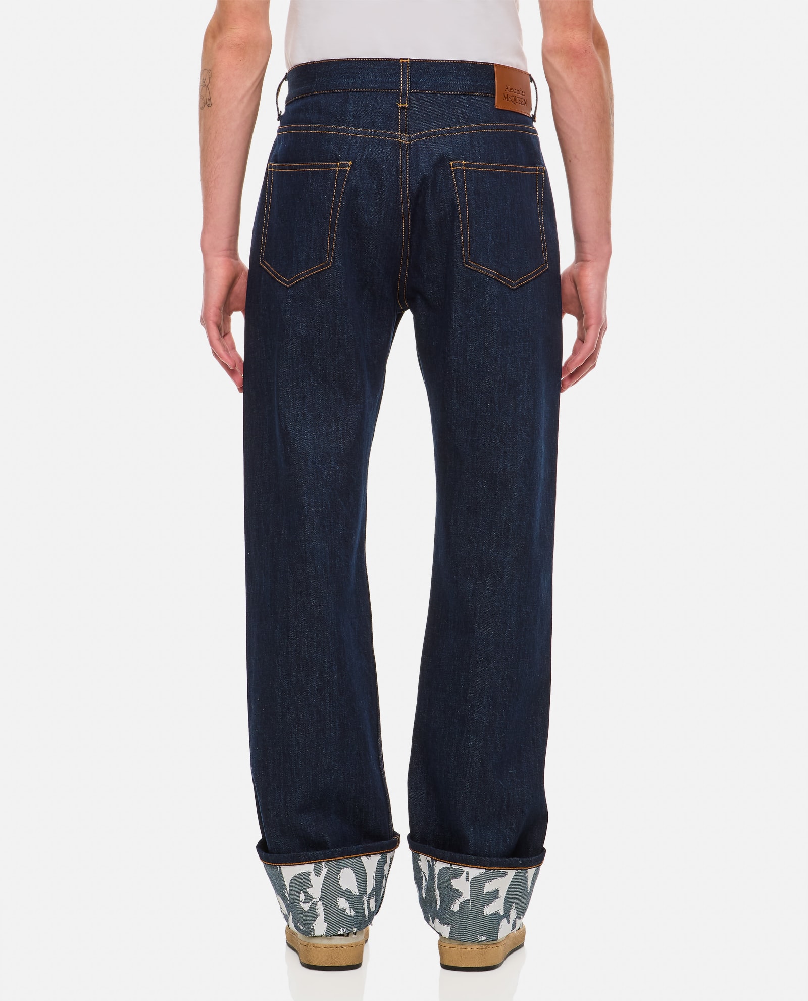 Shop Alexander Mcqueen Denim In Blue