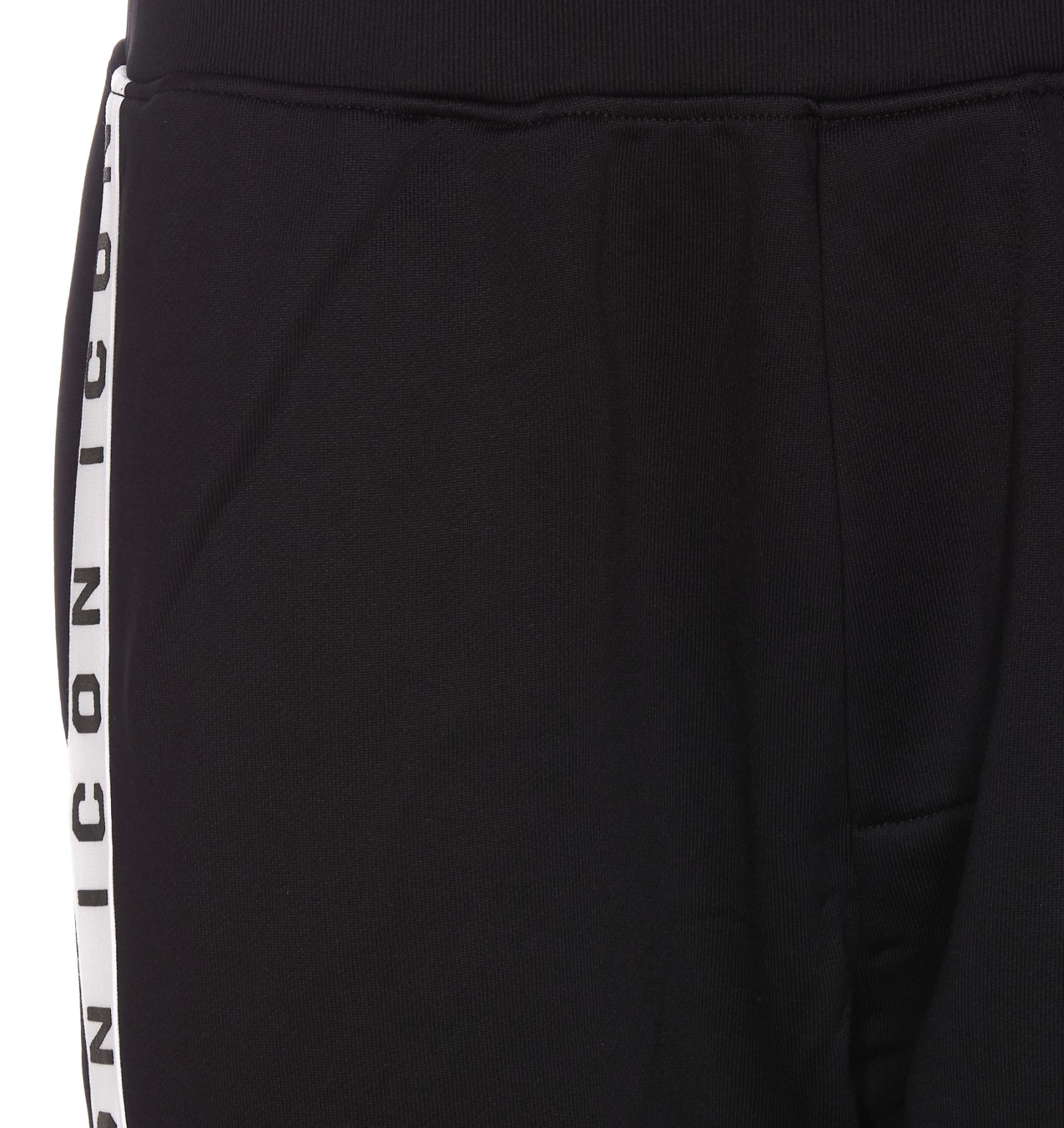 Shop Dsquared2 Be Icon Track Pants In Black