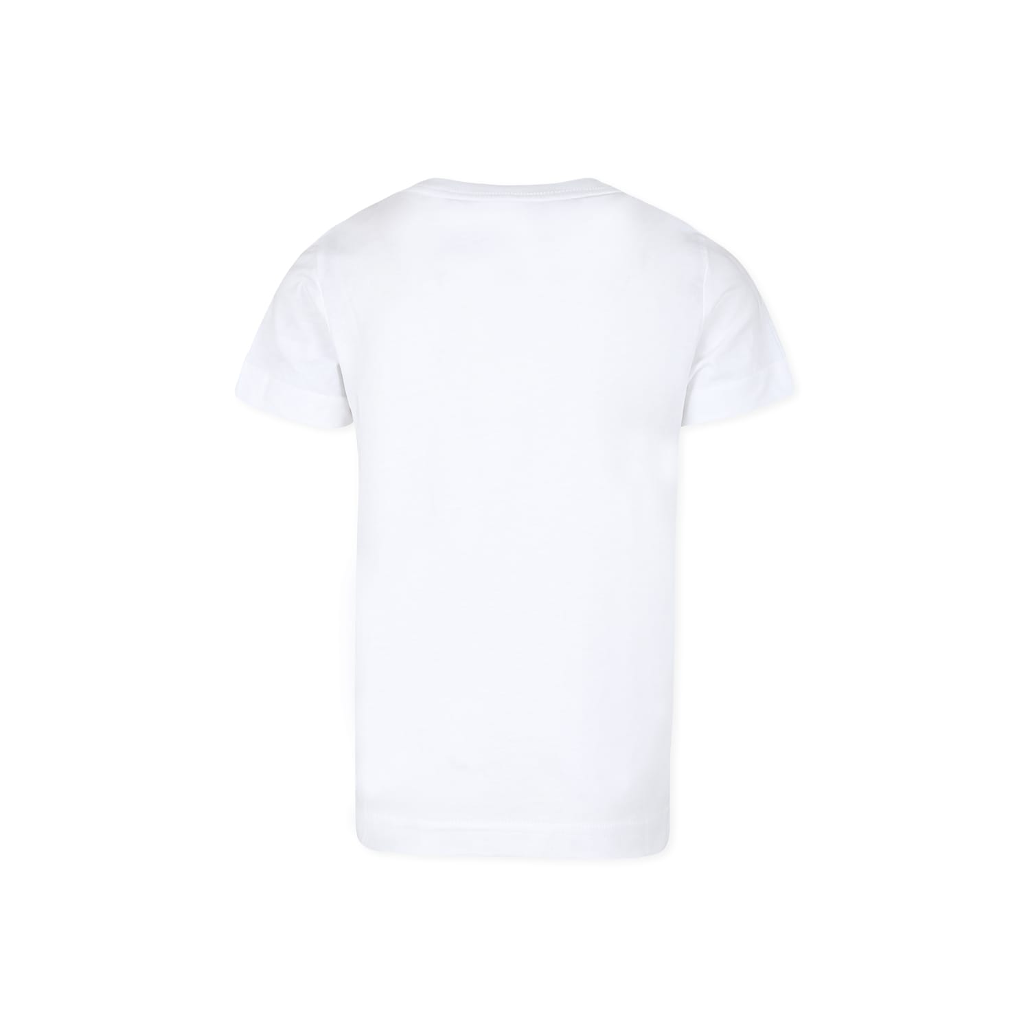 Shop Converse White T-shirt For Kids With Logo