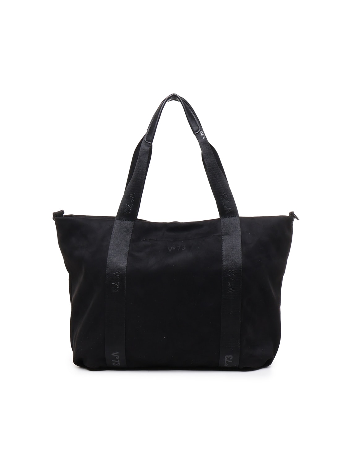 Shop V73 Julia Bag In Cotton In Black