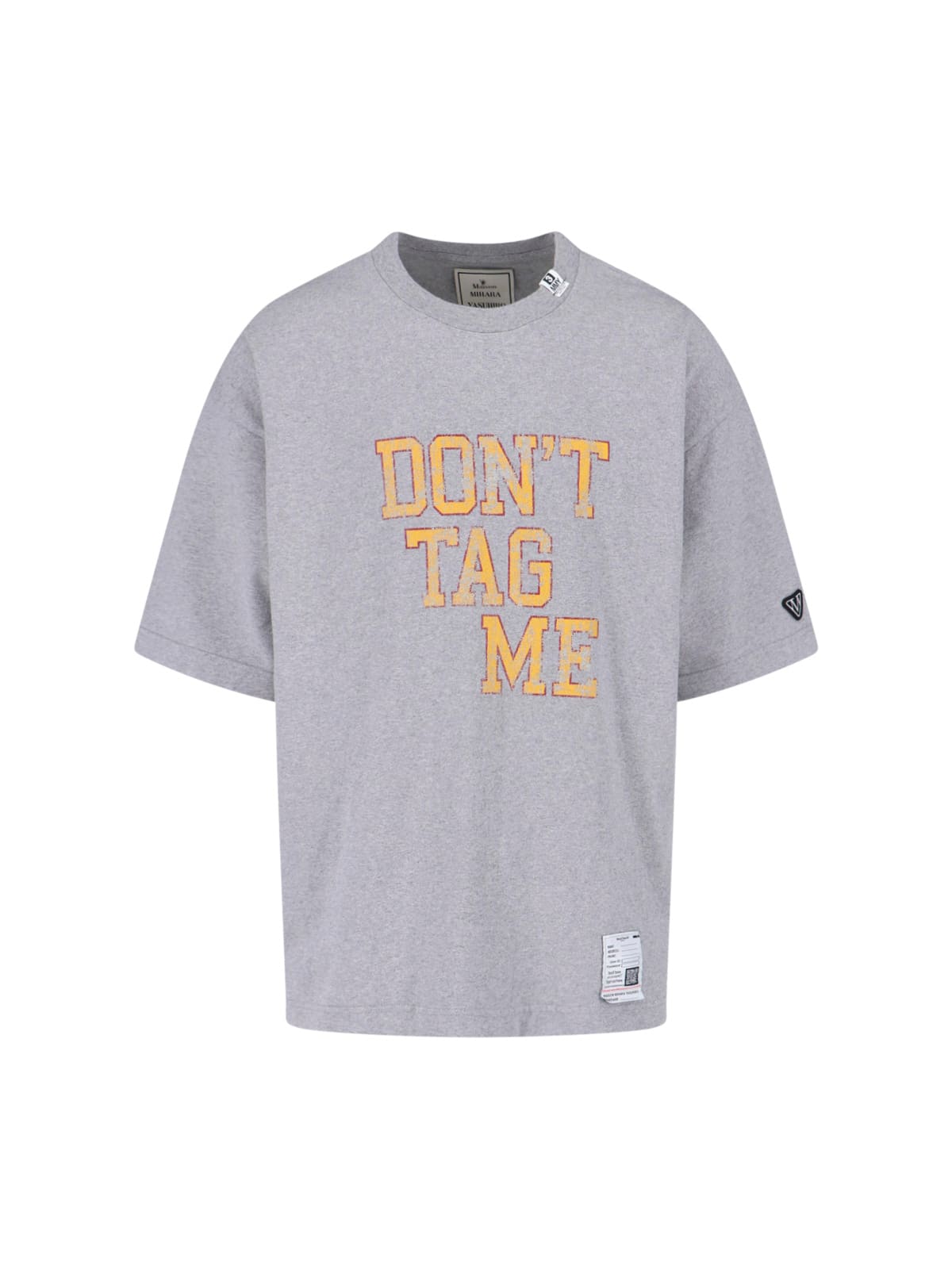 Miharayasuhiro Dont Tag Me T-shirt In Gray