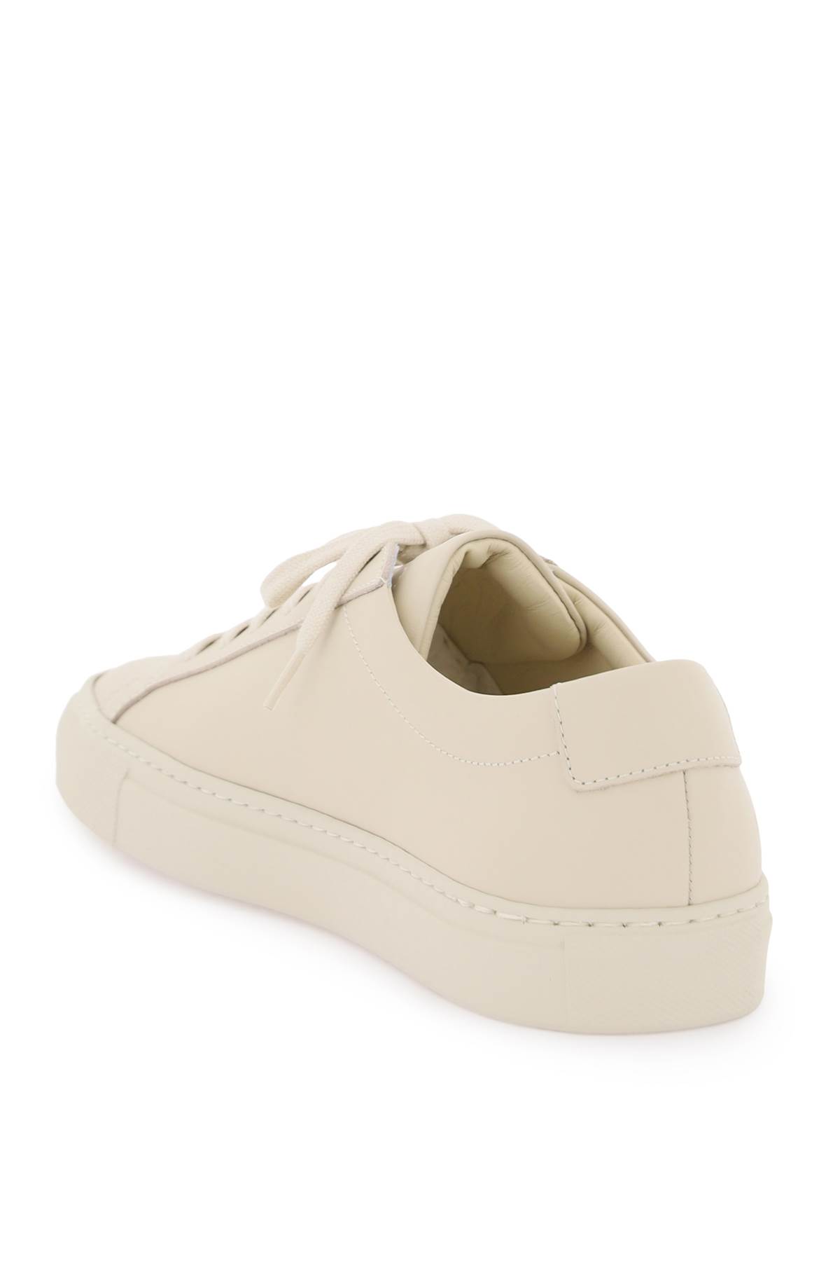 Shop Common Projects Original Achilles Leather Sneakers In Ecru