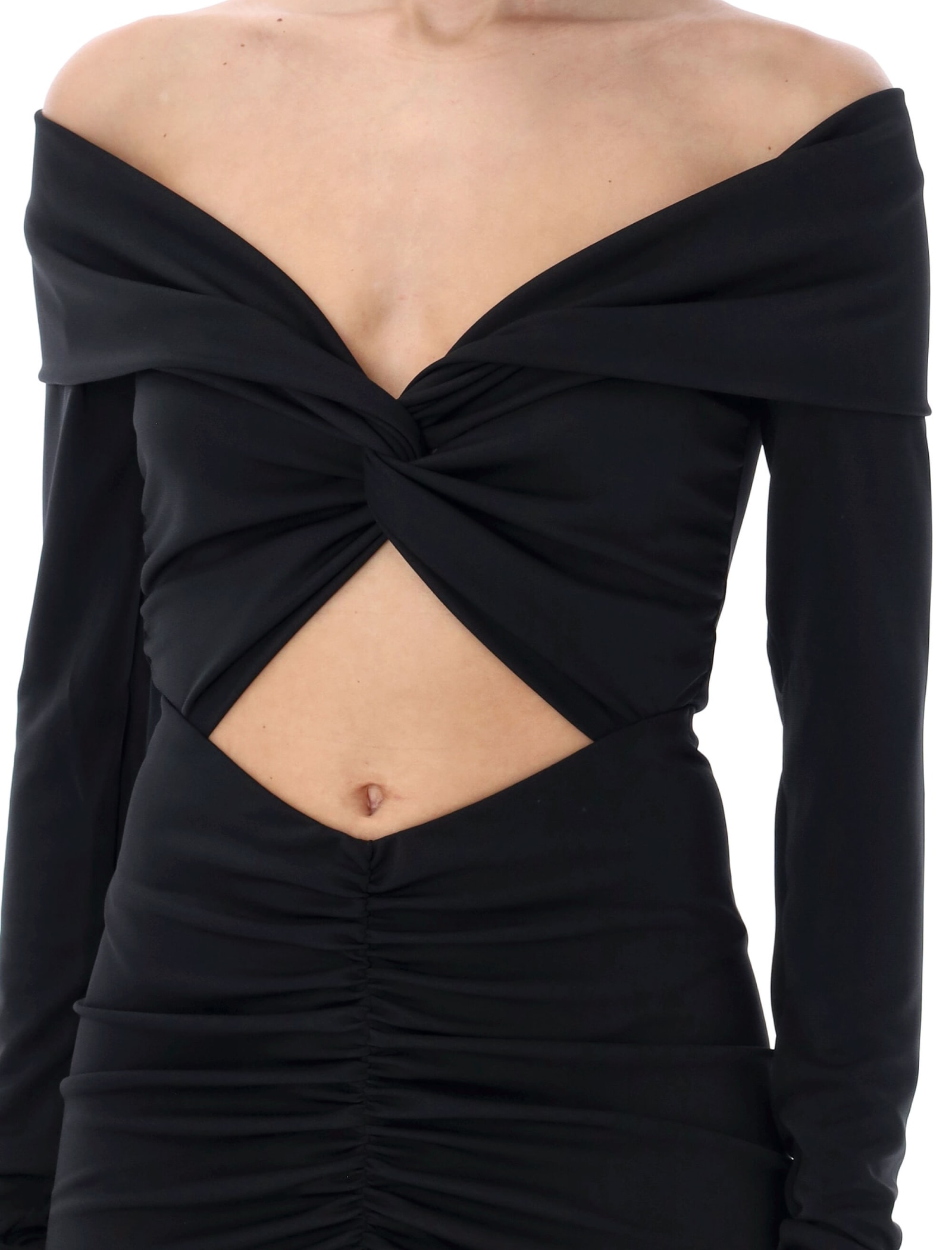 Shop The Andamane Kendall Mini Dress In Black