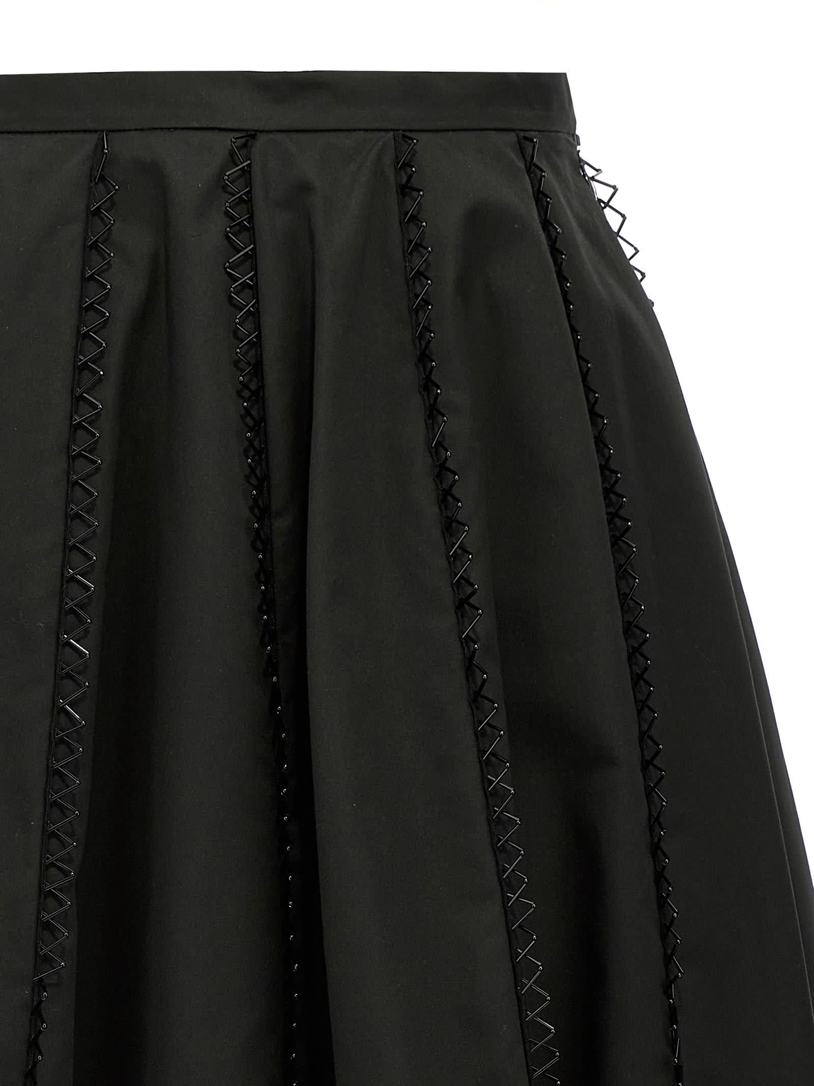 FABIANA FILIPPI EMBROIDERY SKIRT