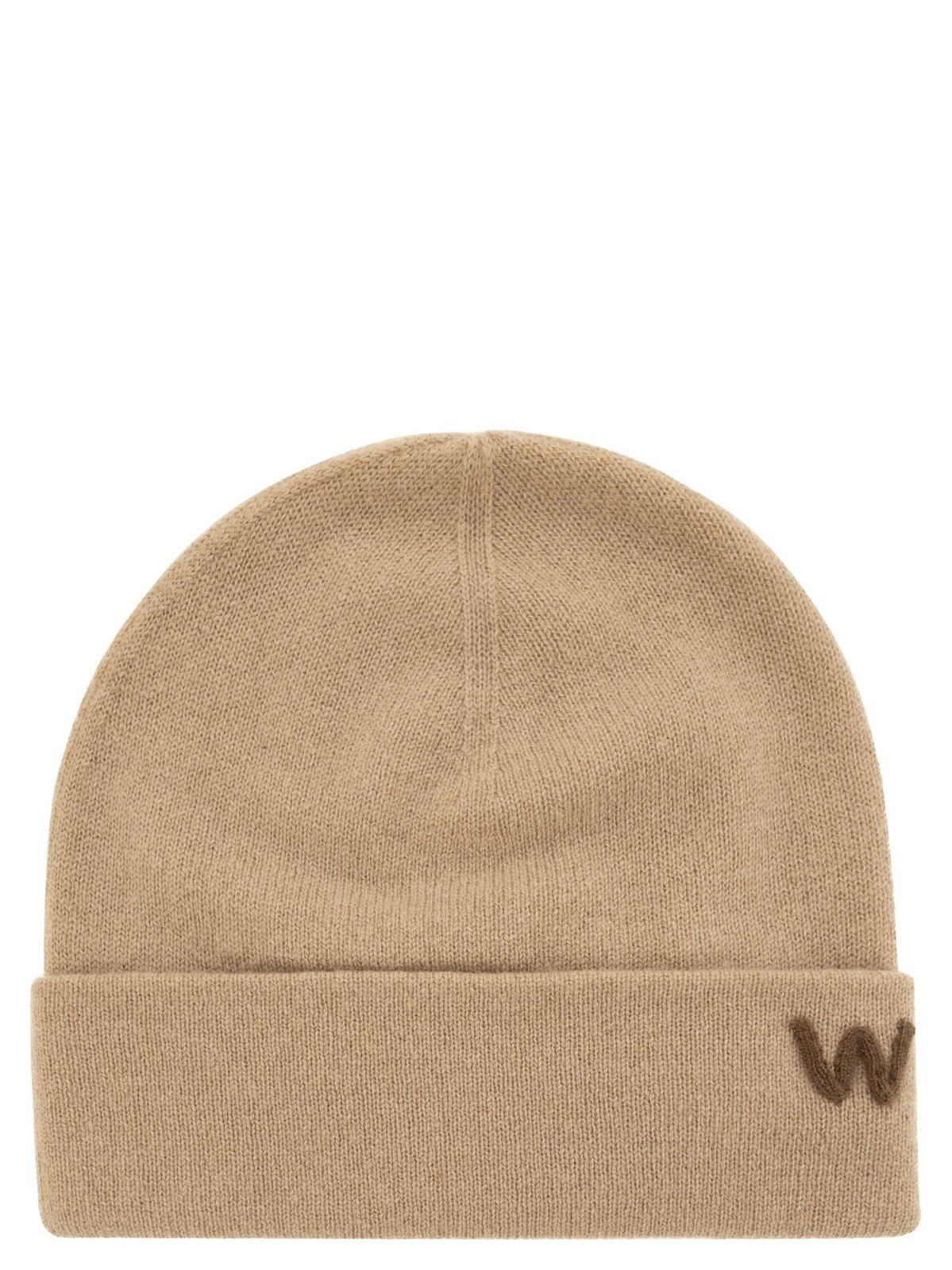 Logo Detailed Beanie