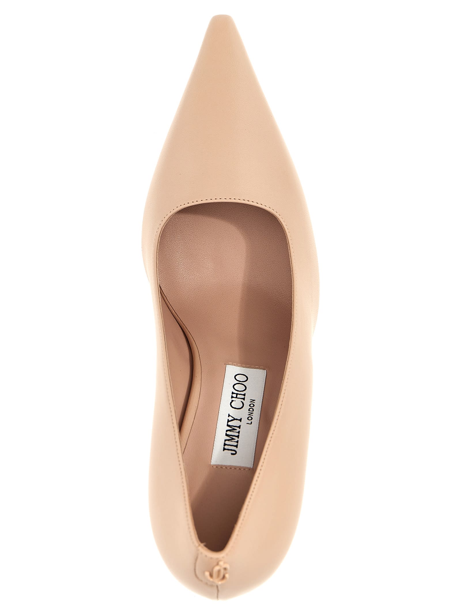 Jimmy Choo Pink Pointed Toe Pumps In Pink