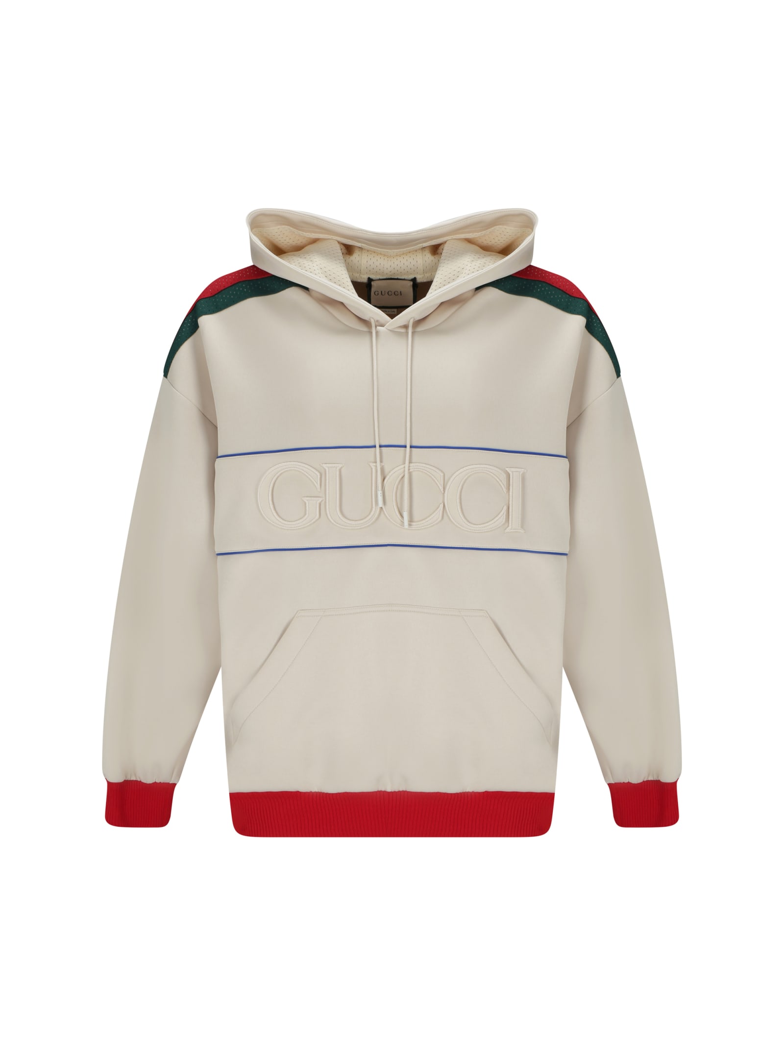 Shop Gucci Hoodie In White