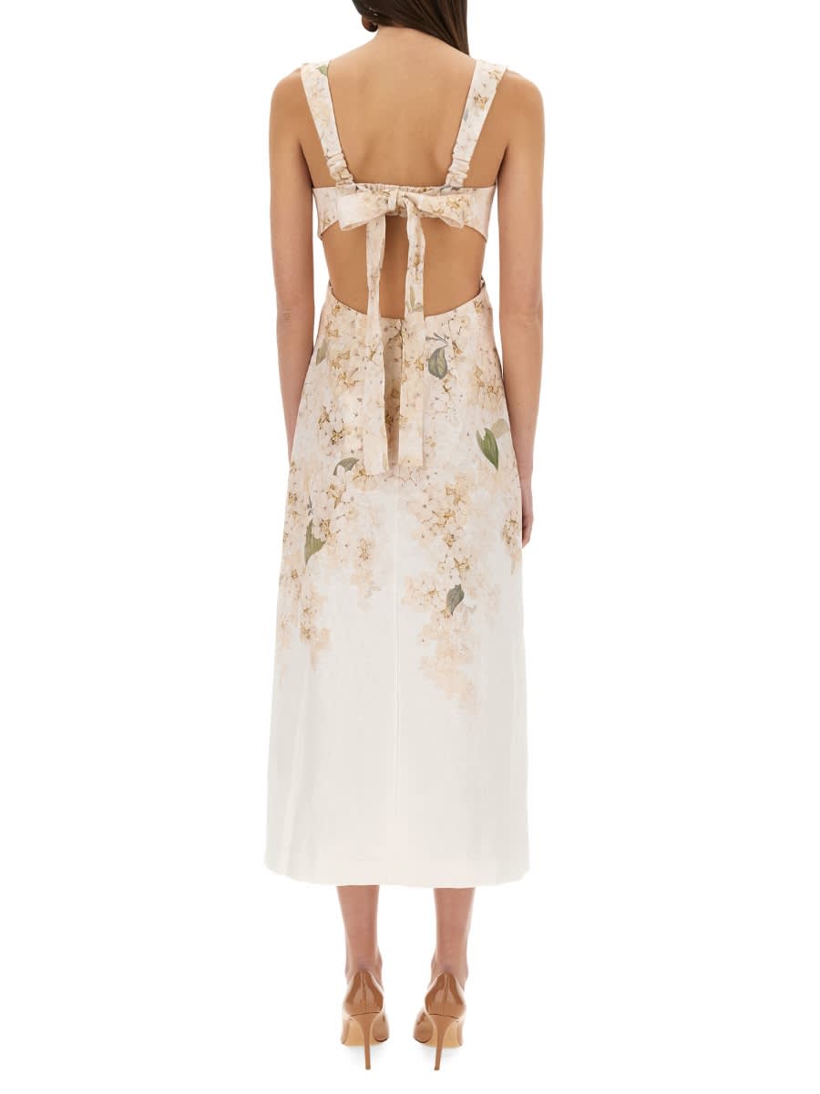 Shop Zimmermann Balance Midi Dress