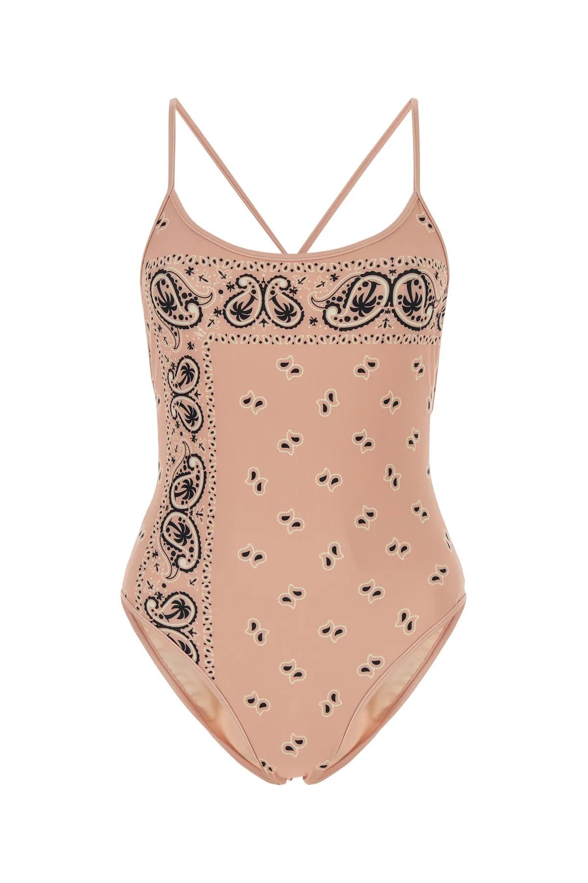 Printed Stretch Polyester Swimsuit