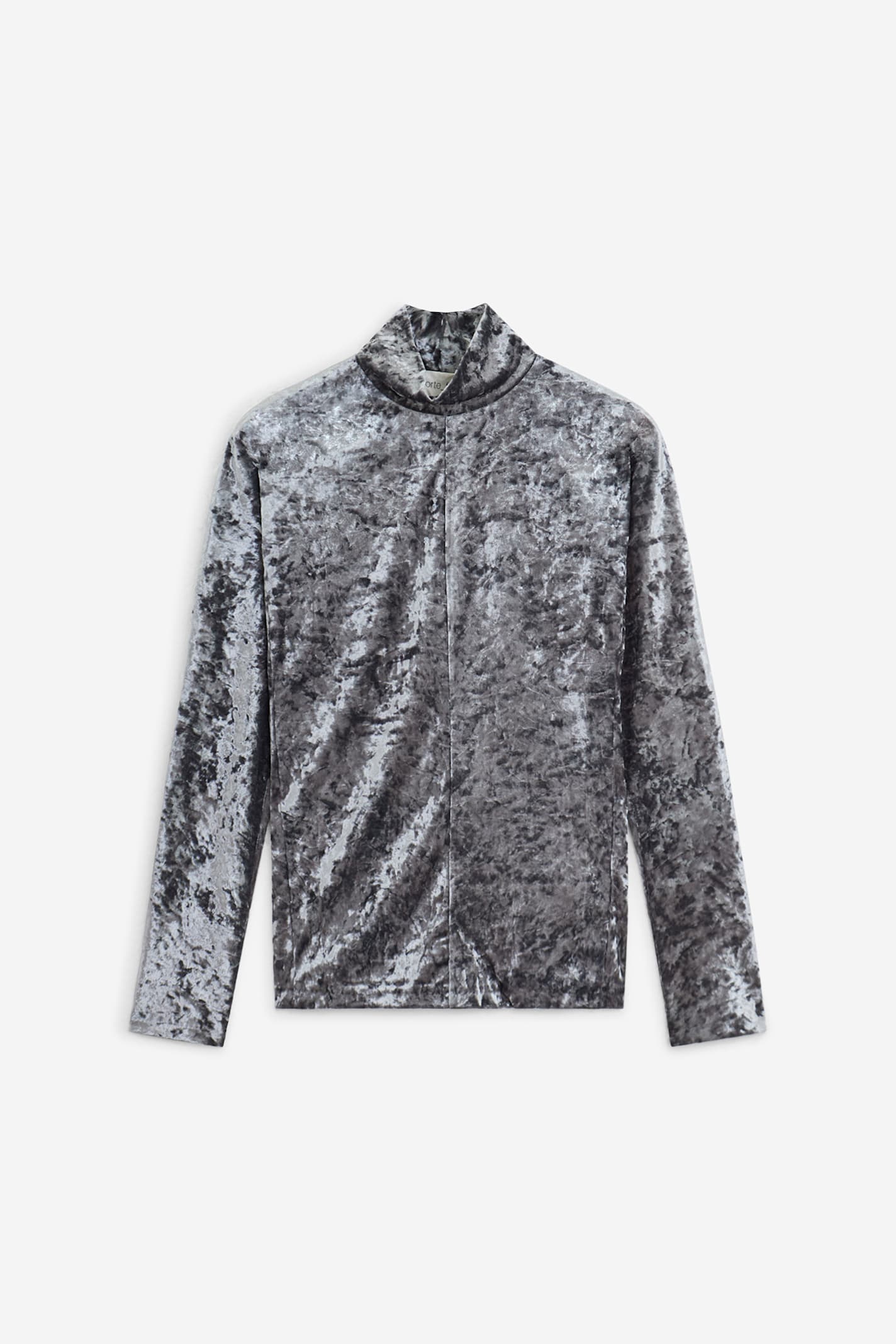 Forte Forte Luxurious Turtle-neck Knit Sweater In Black