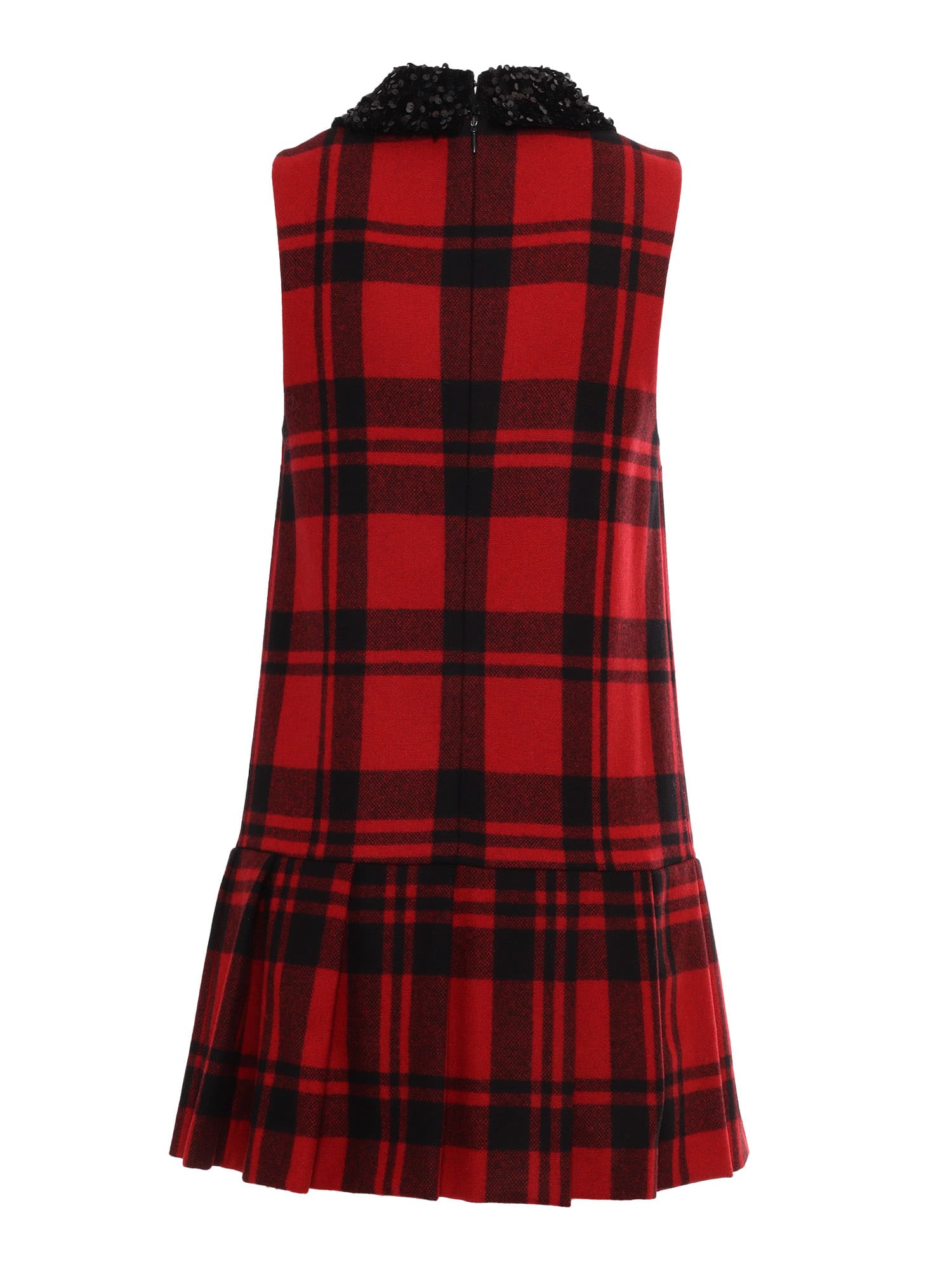 Shop Elisabetta Franchi Midi Dress In Red