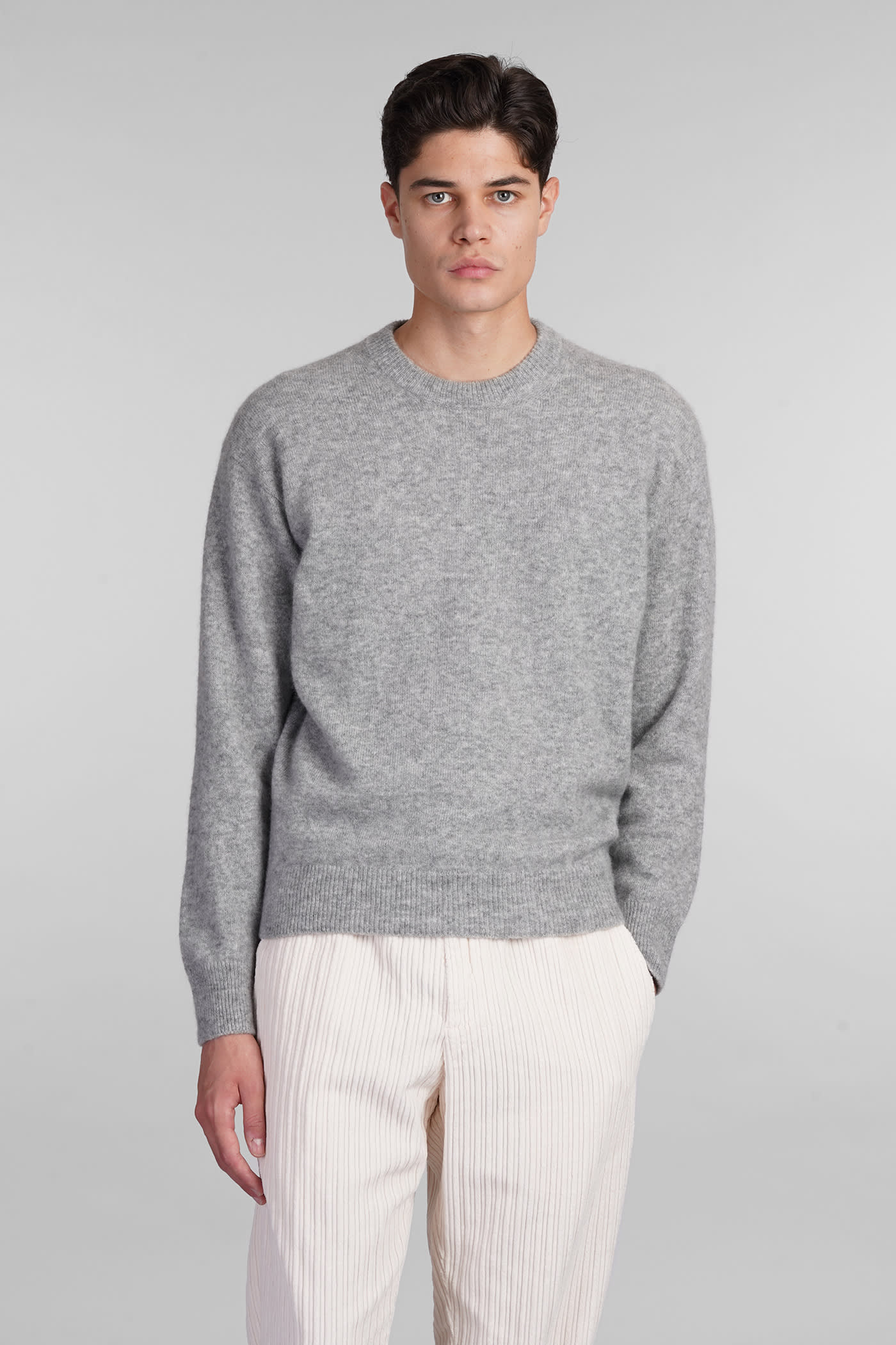 Knitwear In Grey Wool