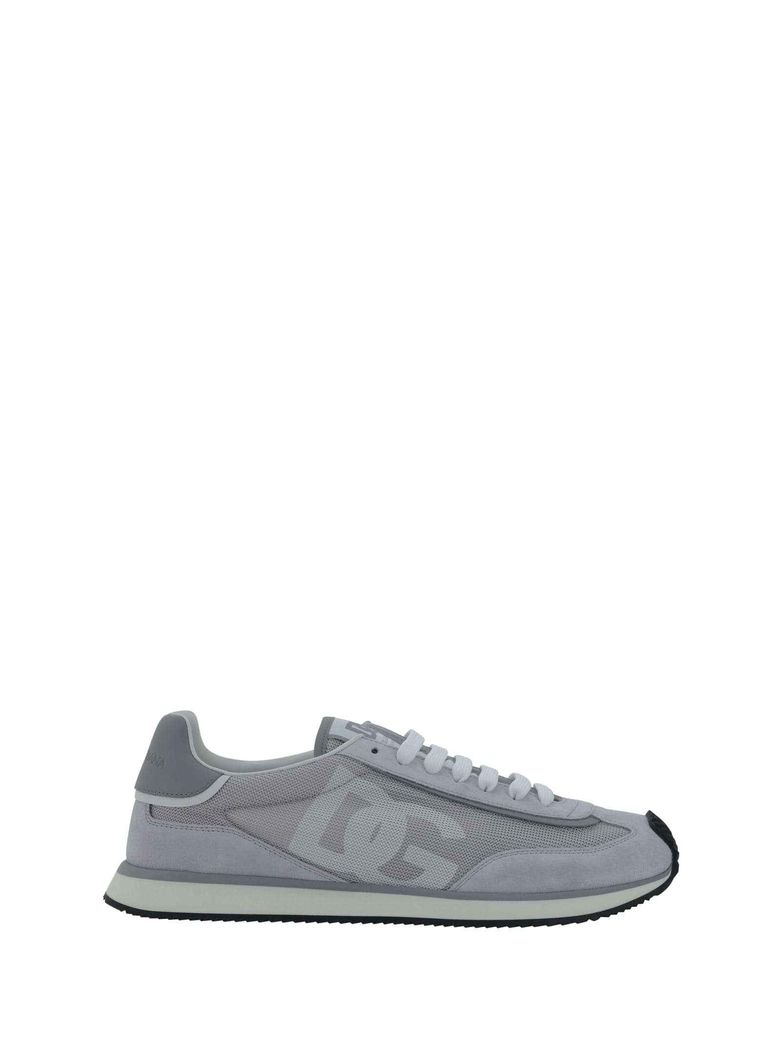 Shop Dolce & Gabbana Sneakers In Grigio/bianco