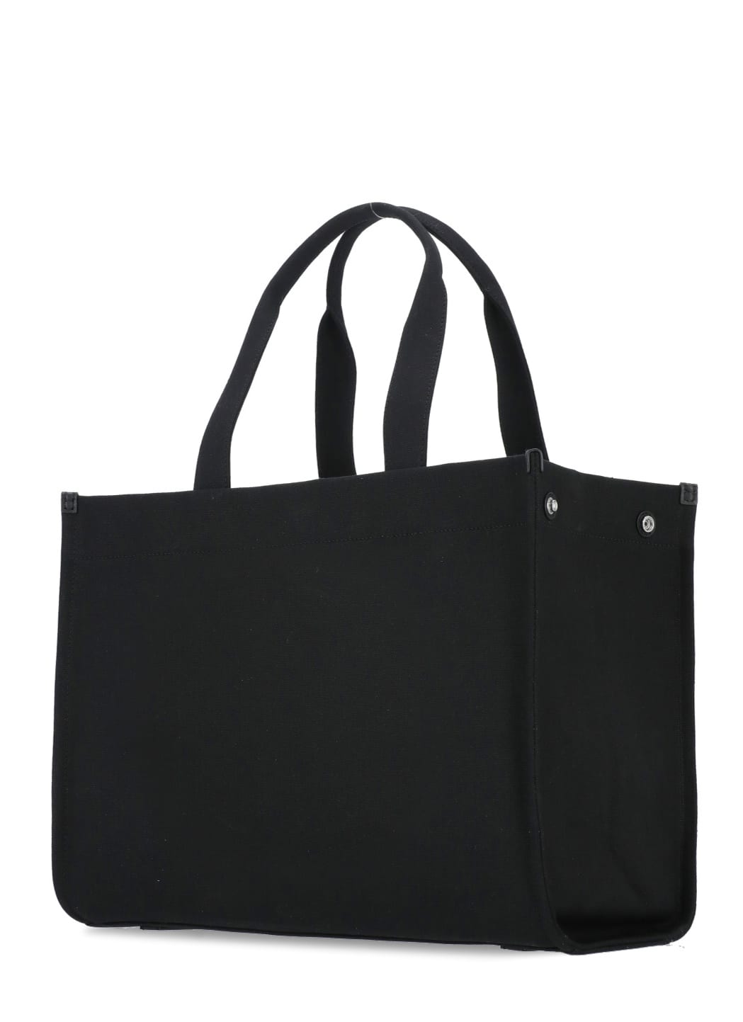 Shop Tory Burch Ella Canvas Tote Bag In Black