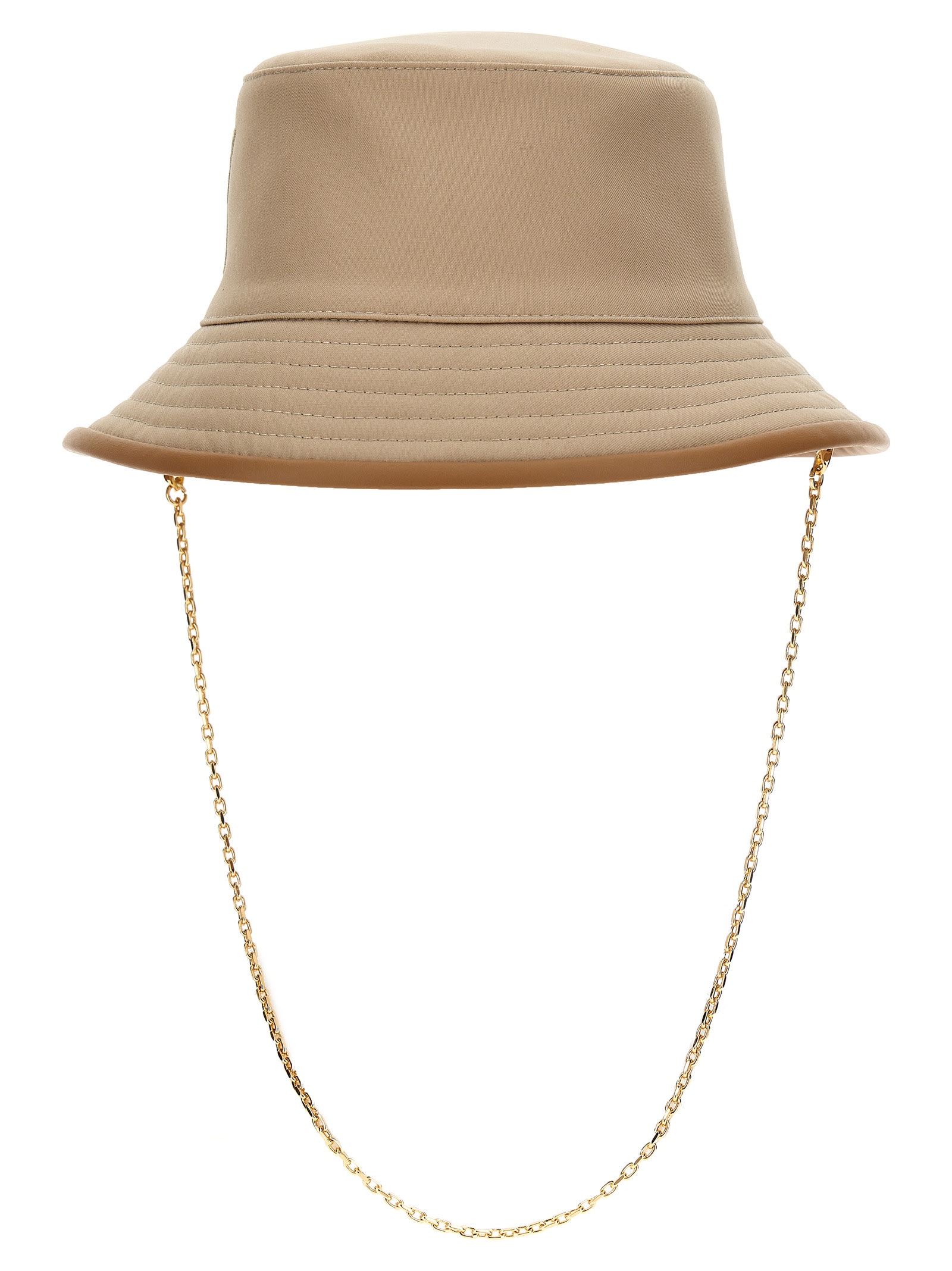 Max Mara Pescara Bucket Hat In Neutral