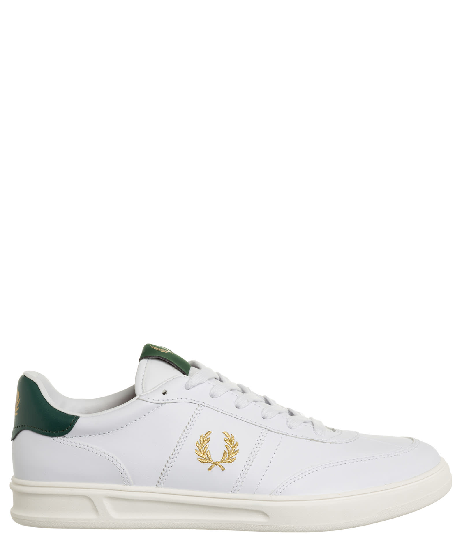 FRED PERRY B400 LEATHER SNEAKERS