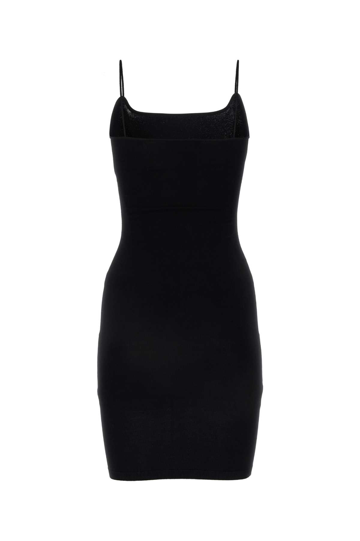 Shop Dsquared2 Black Viscose Blend Mini Dress