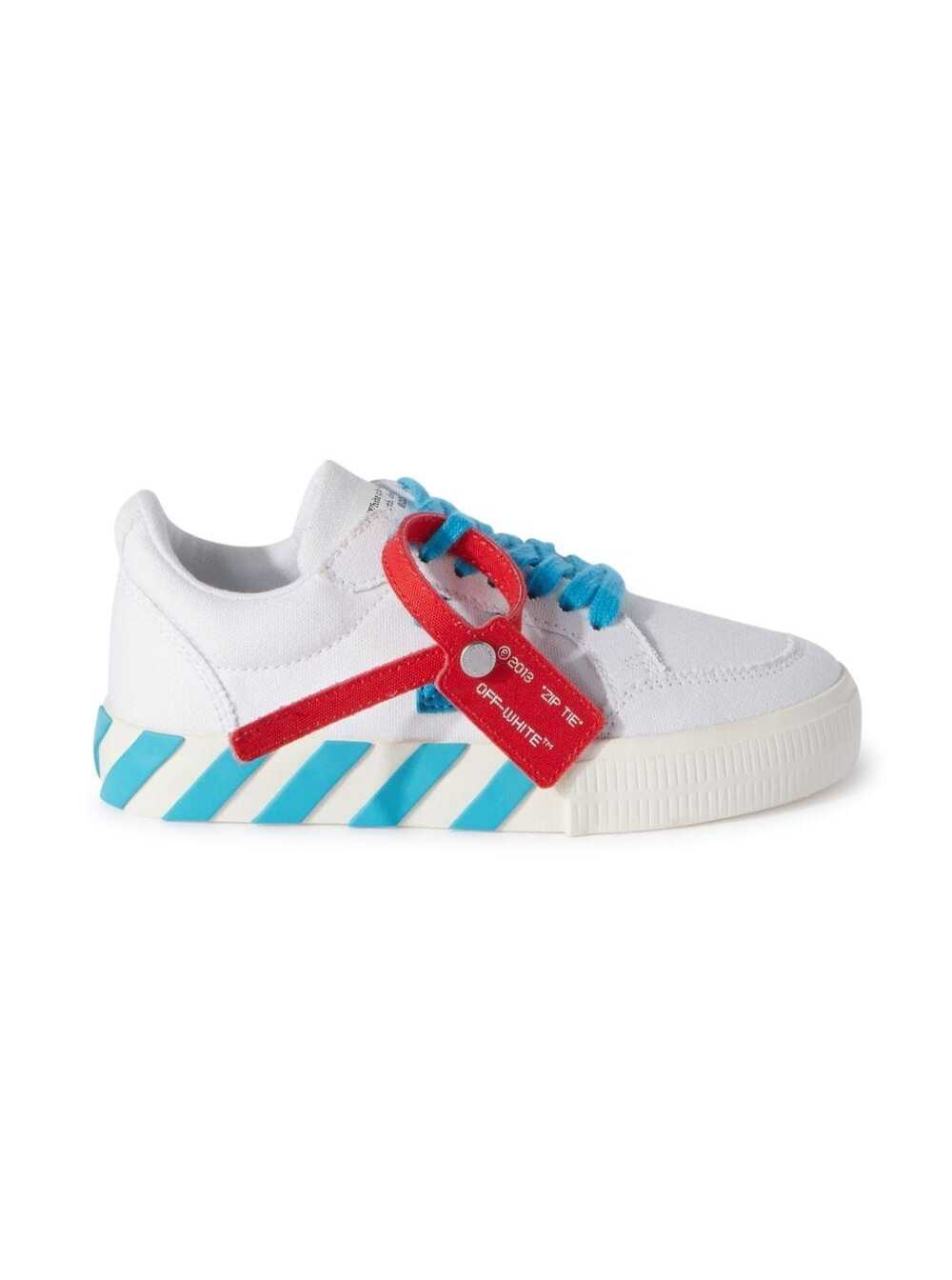 Off-White Vulcanized Lace Up Canvas