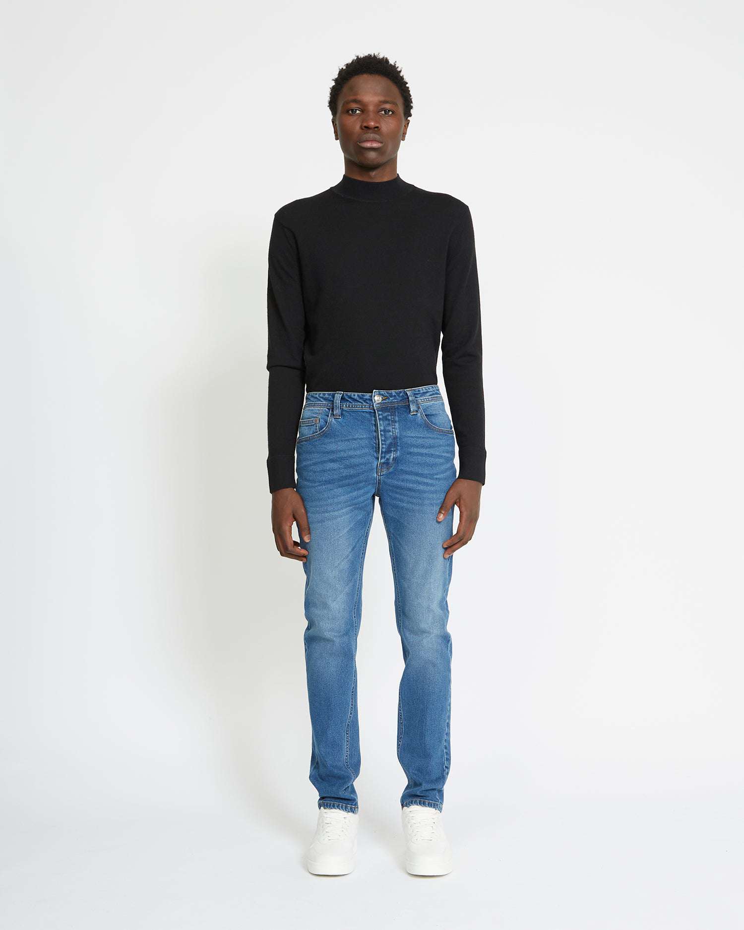 John Richmond Slim Jeans In Blu Scuro