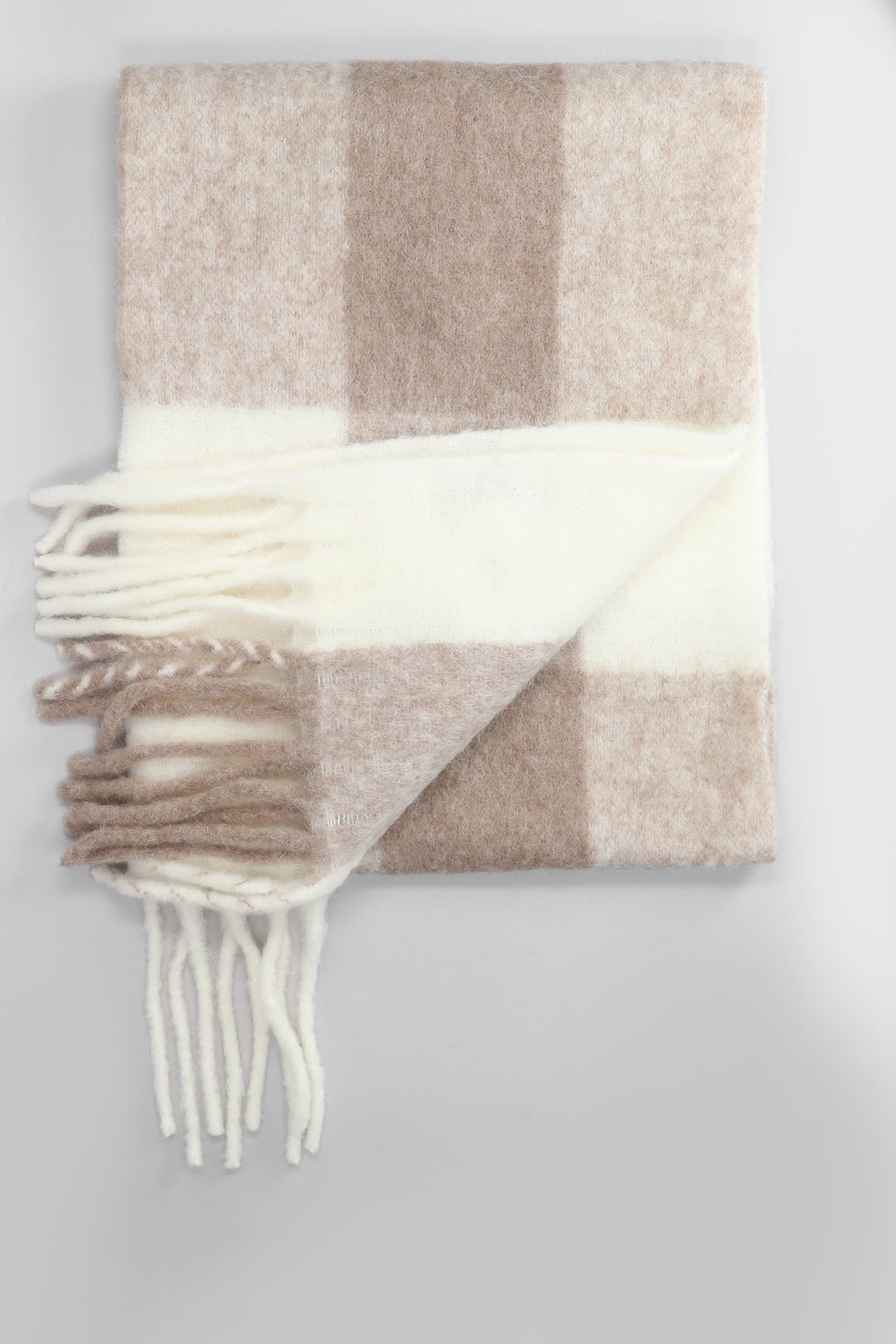 Shop Iro Auray Scarve In Beige Alpaca