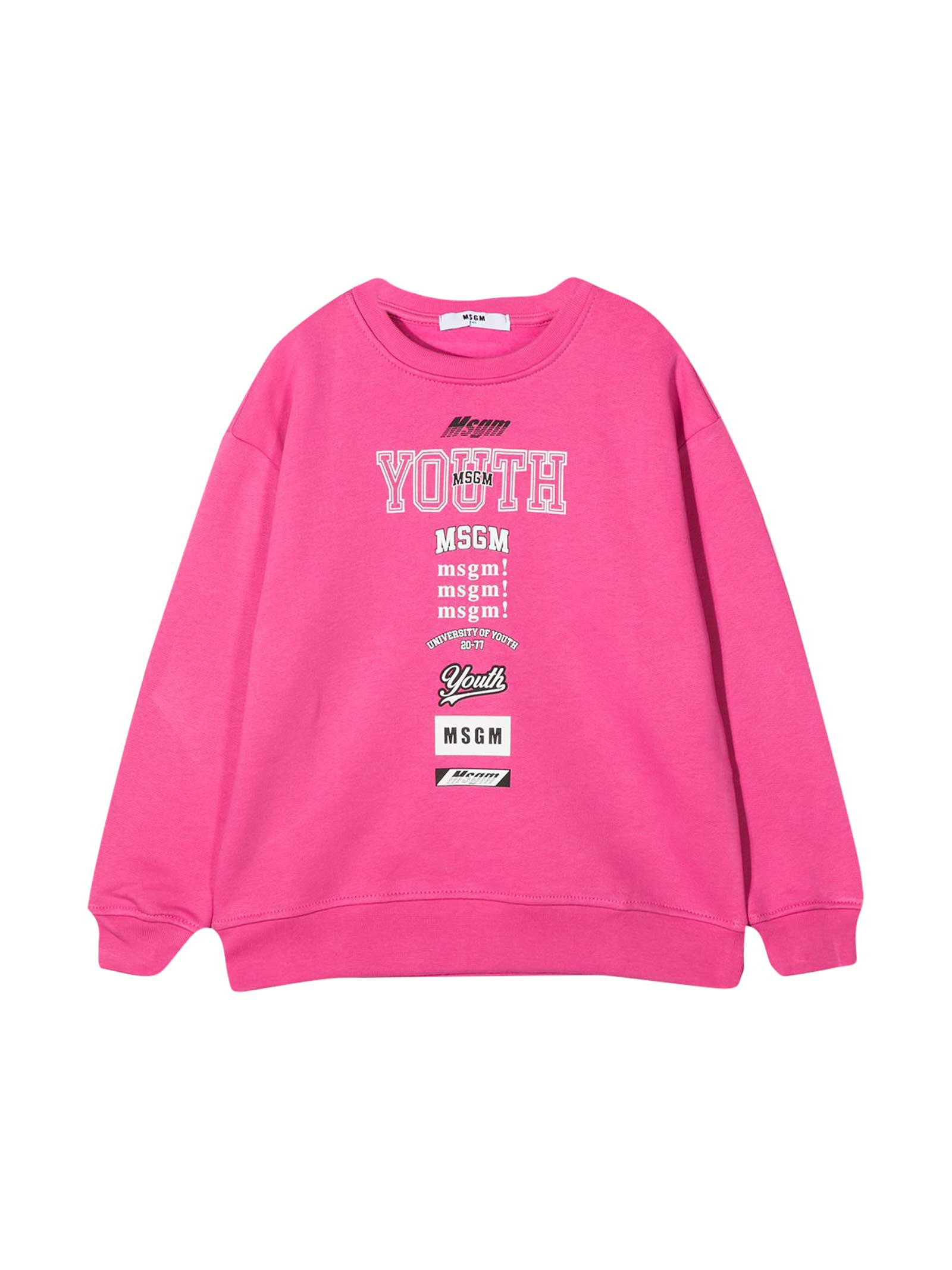 msgm pink sweatshirt