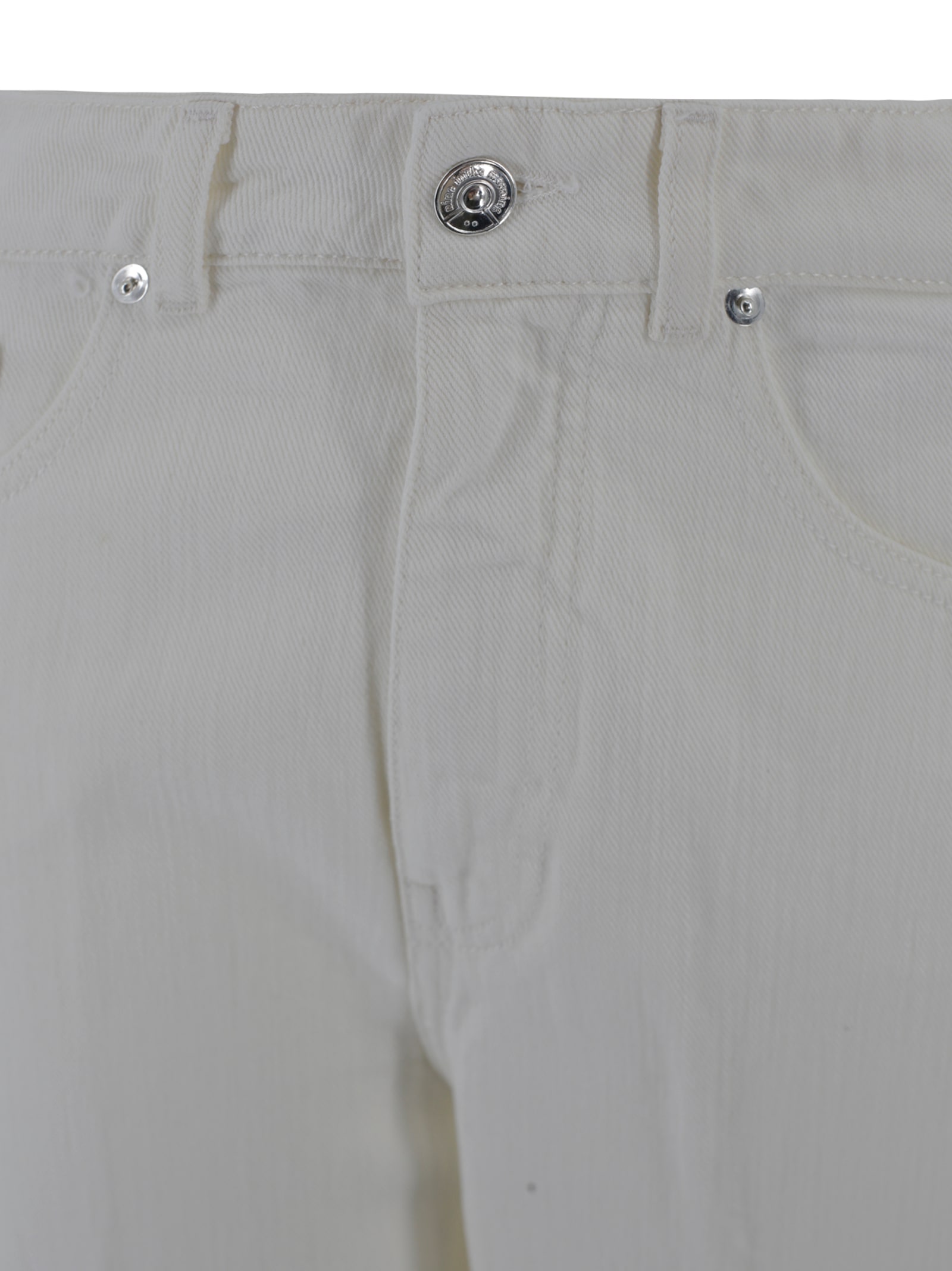 Nine In The Morning Mid-rise Trousers In Gray