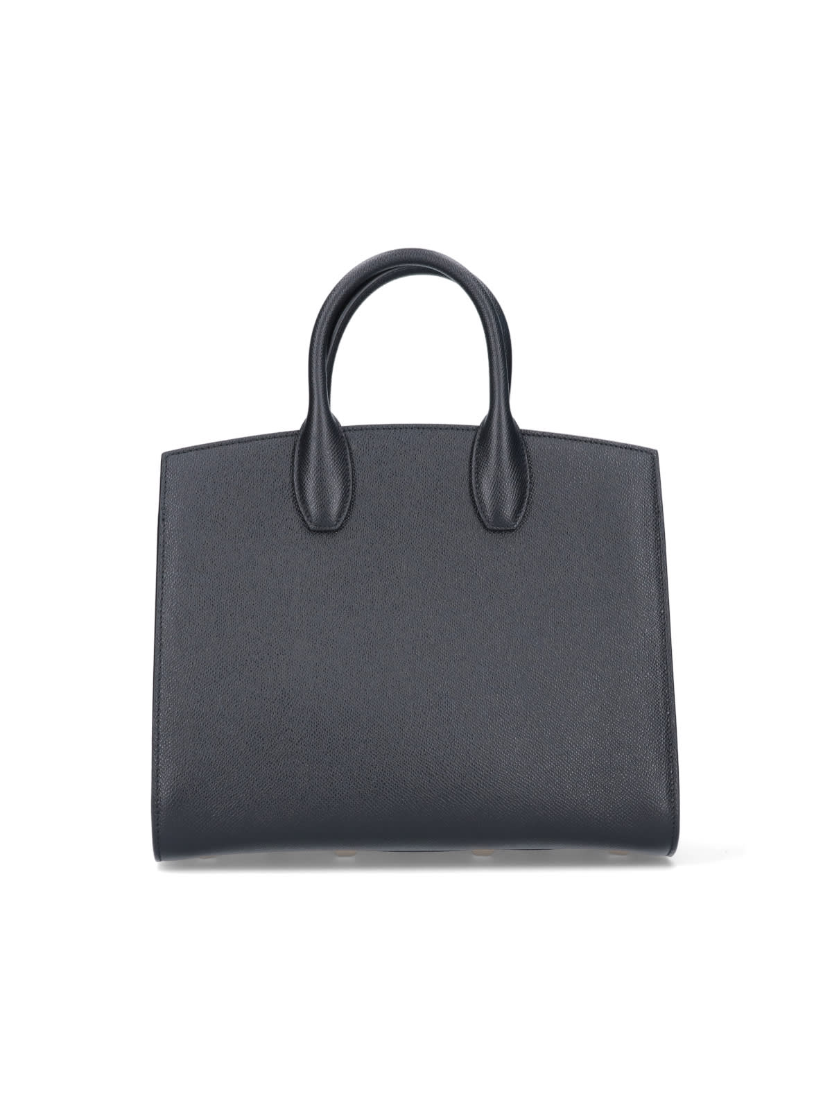 Shop Ferragamo Studio Box Bag In Black