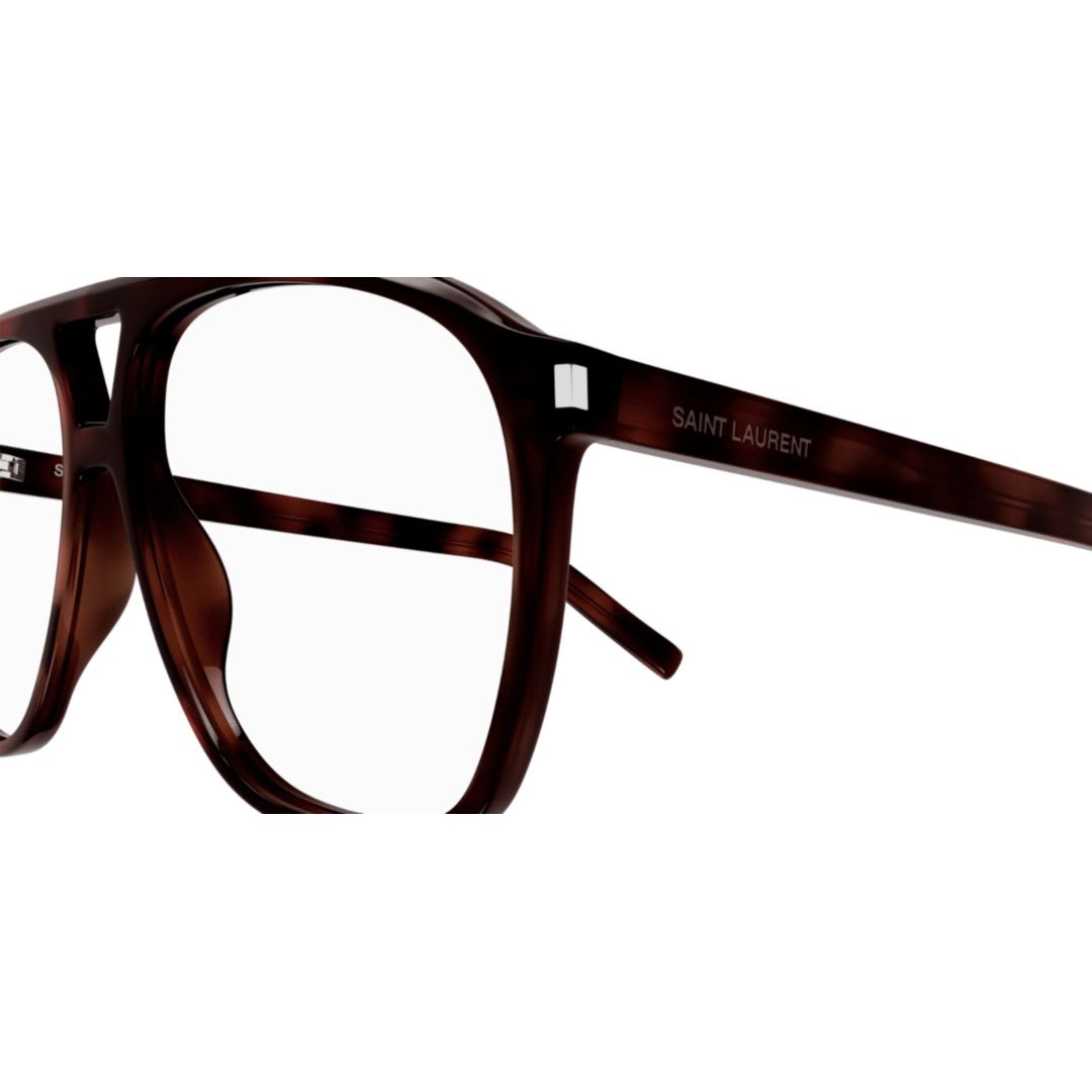 Saint Laurent Sl 596 Dune Opt003 Havana Havana Transpa In Brown