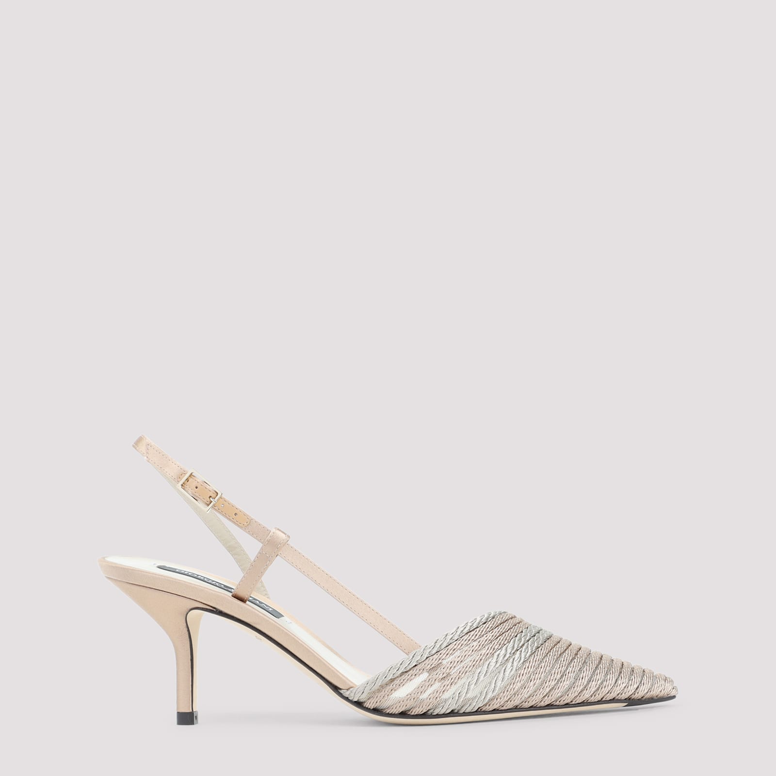 Giorgio Armani Satin Slingback
