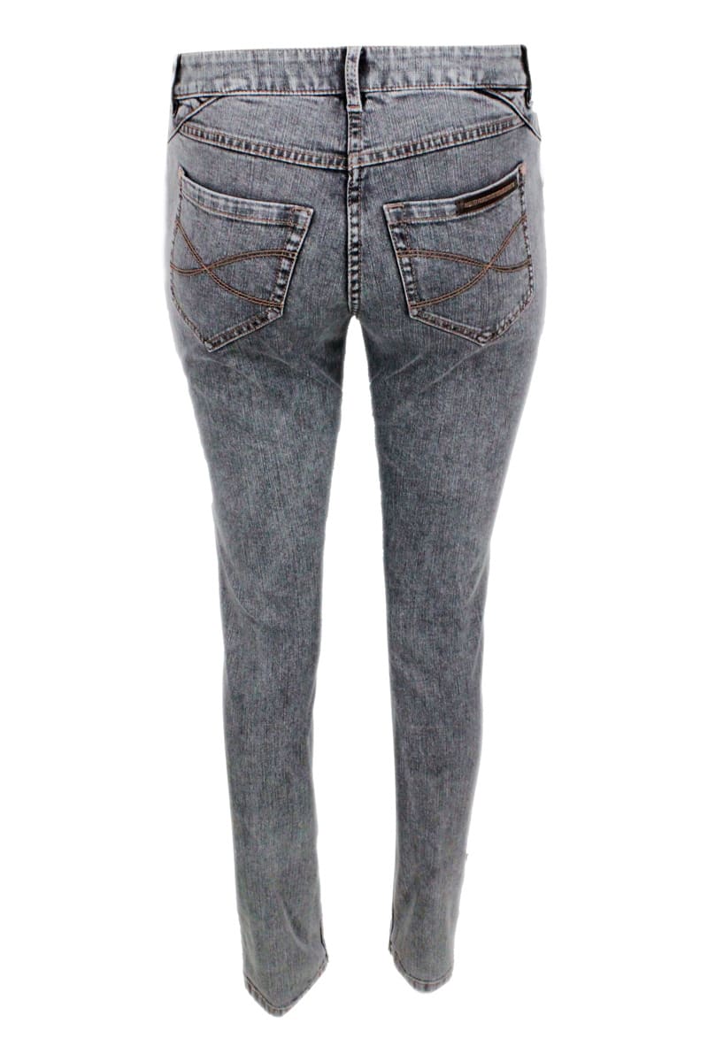 Shop Brunello Cucinelli Pants In Grey