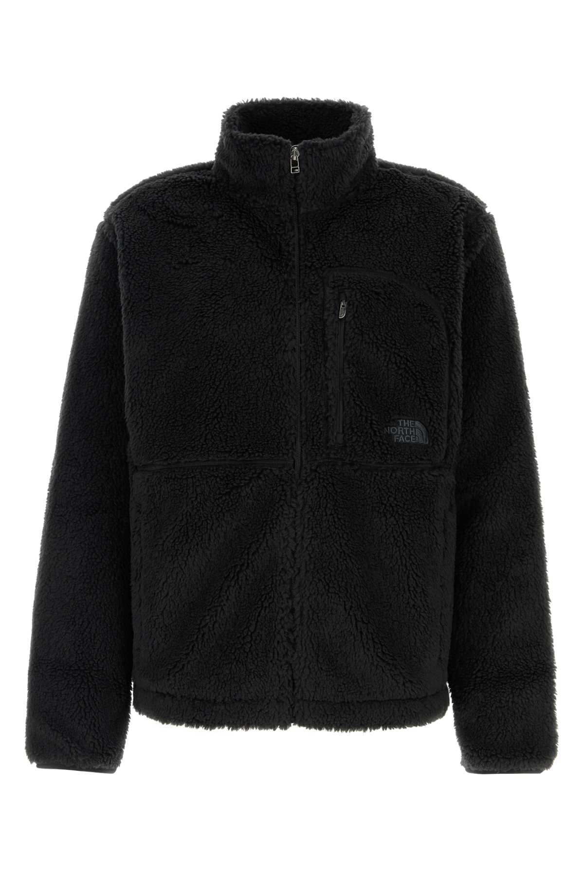 The North Face Extreme Fleece Jacket High Collar In Black