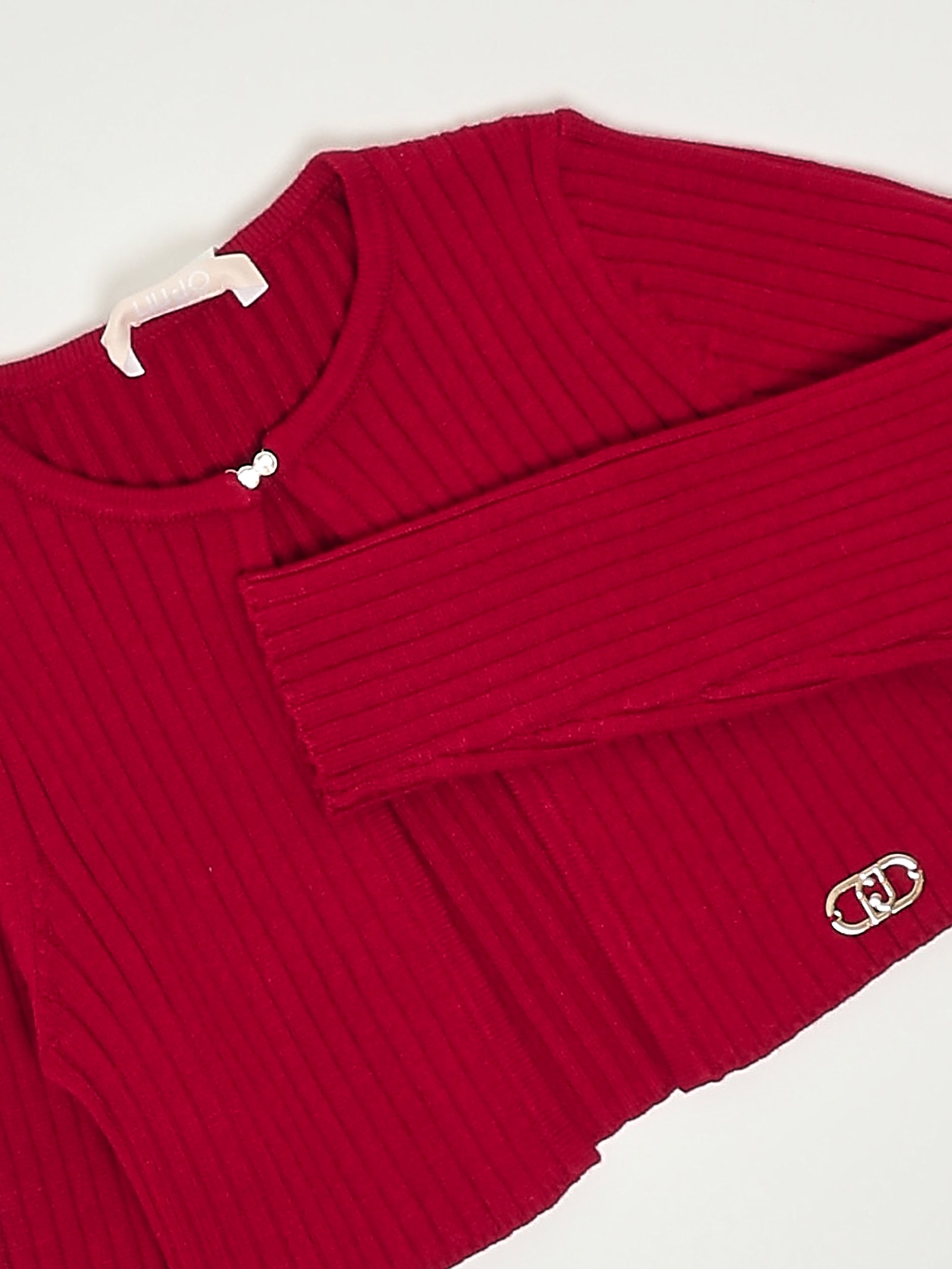 Liu •jo Cardigan Cardigan In Red