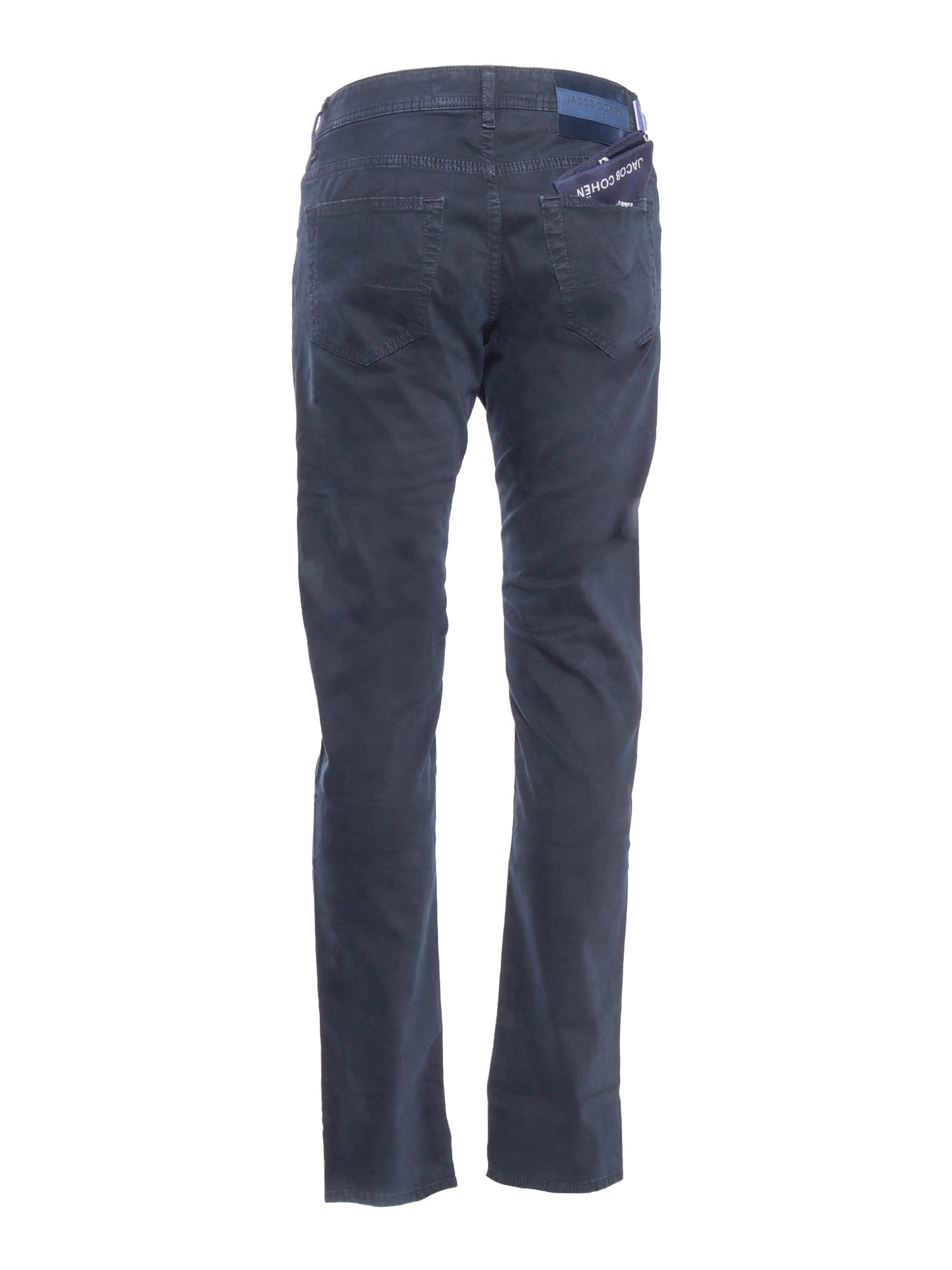 Shop Jacob Cohen 5-pocket Pants In Blue