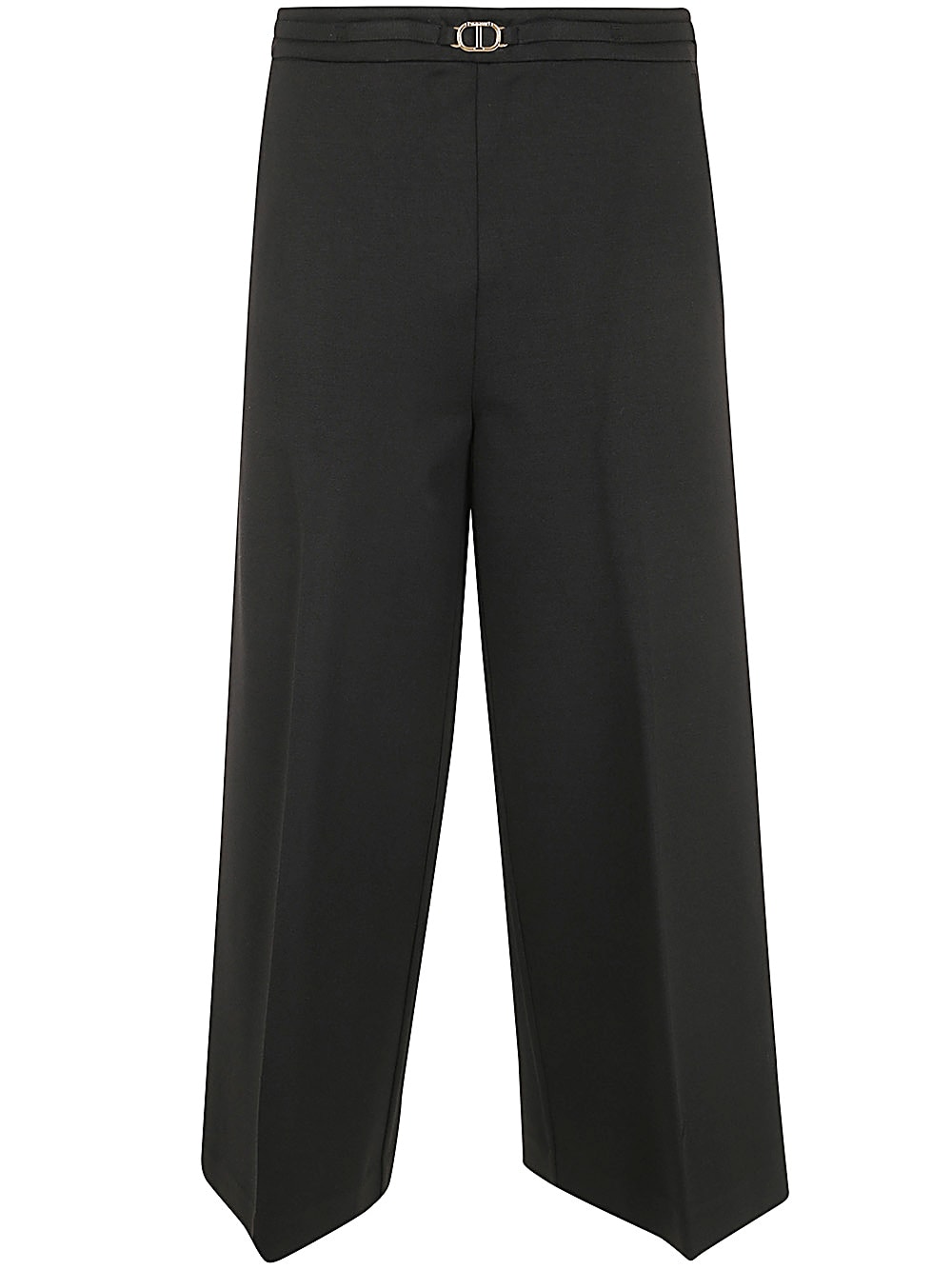 Shop Twinset Trousers In Black