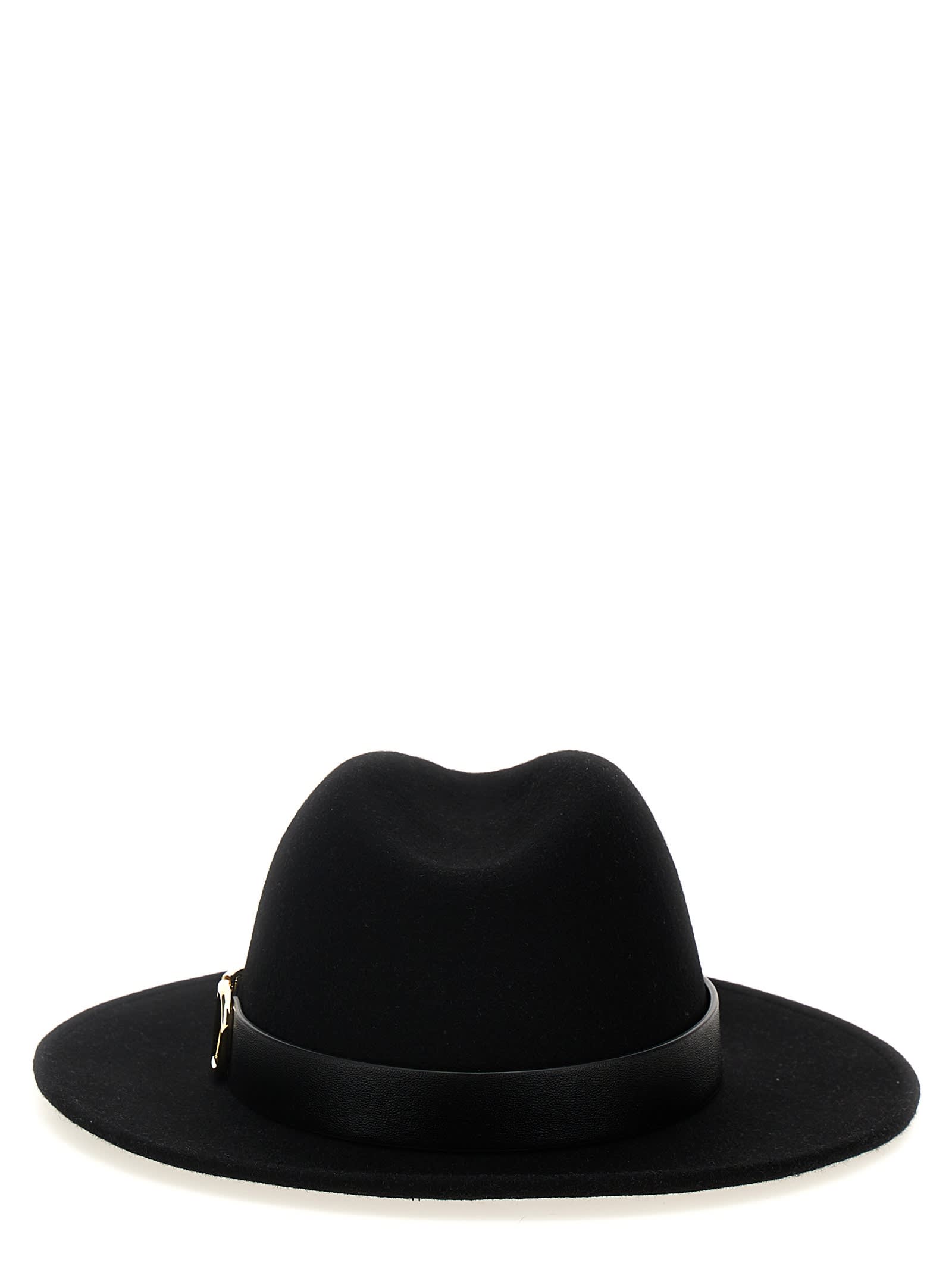 Shop Valentino Garavani Vlogo Signature Hat In Black