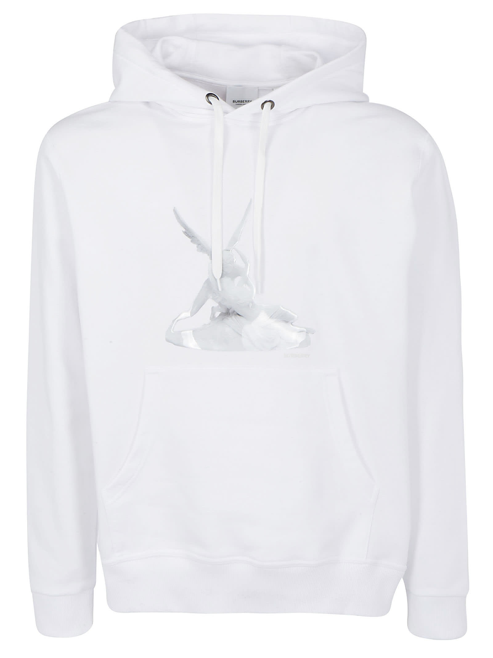 burberry white hoodie