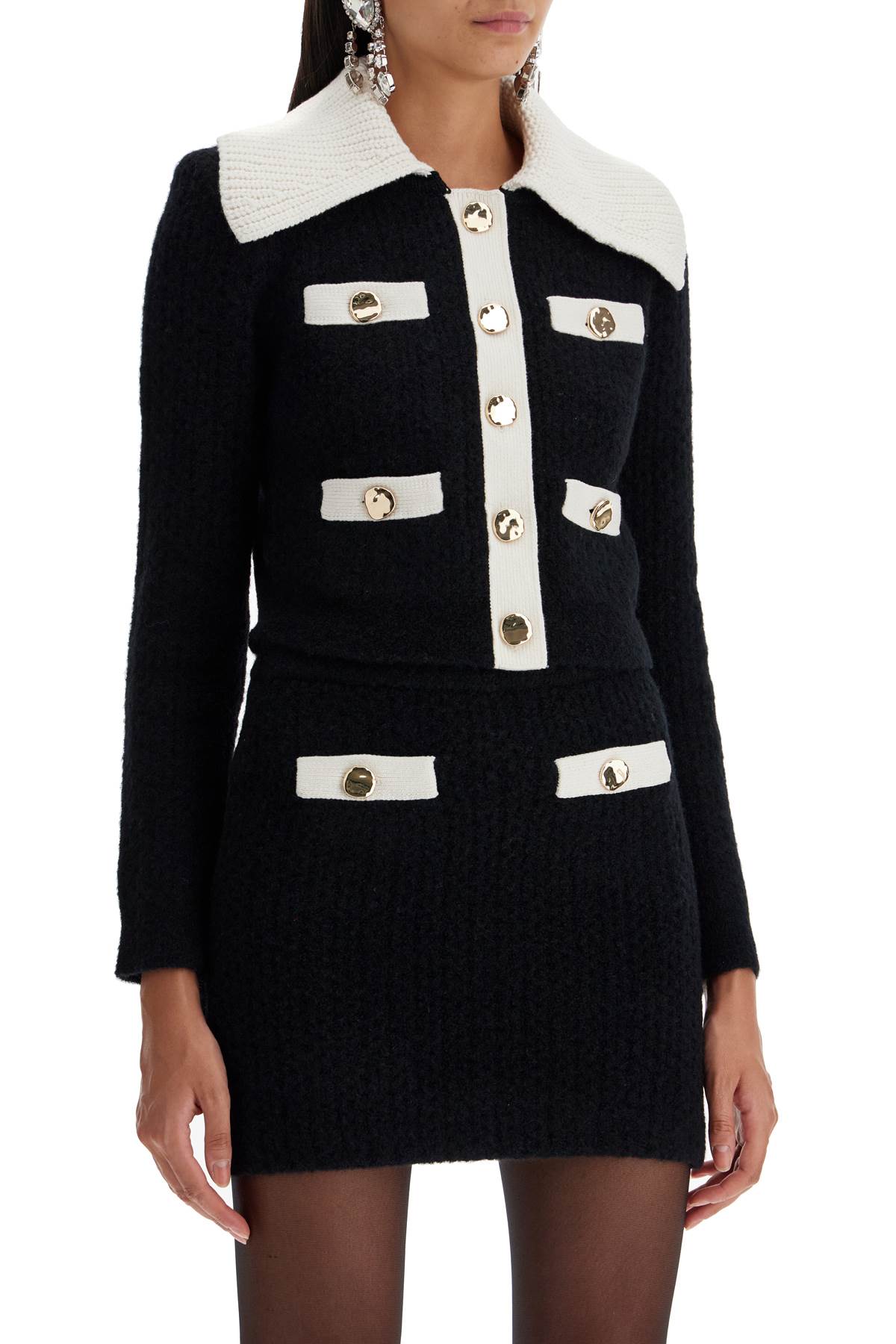 SELF-PORTRAIT CACHEMIRE CARDIGAN