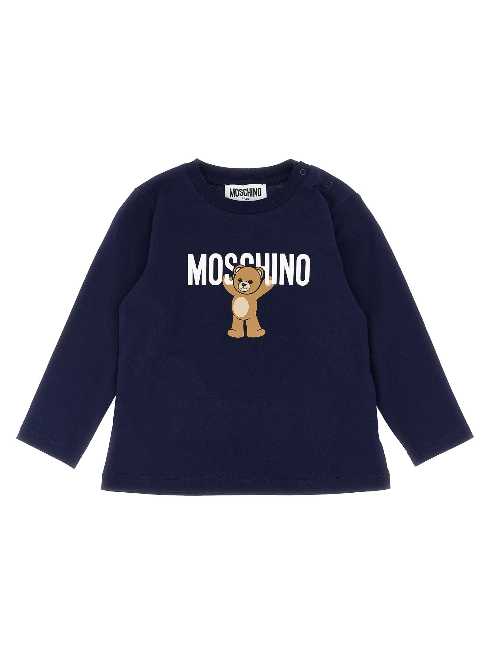 Moschino Teddy Bear T-shirt In Blue