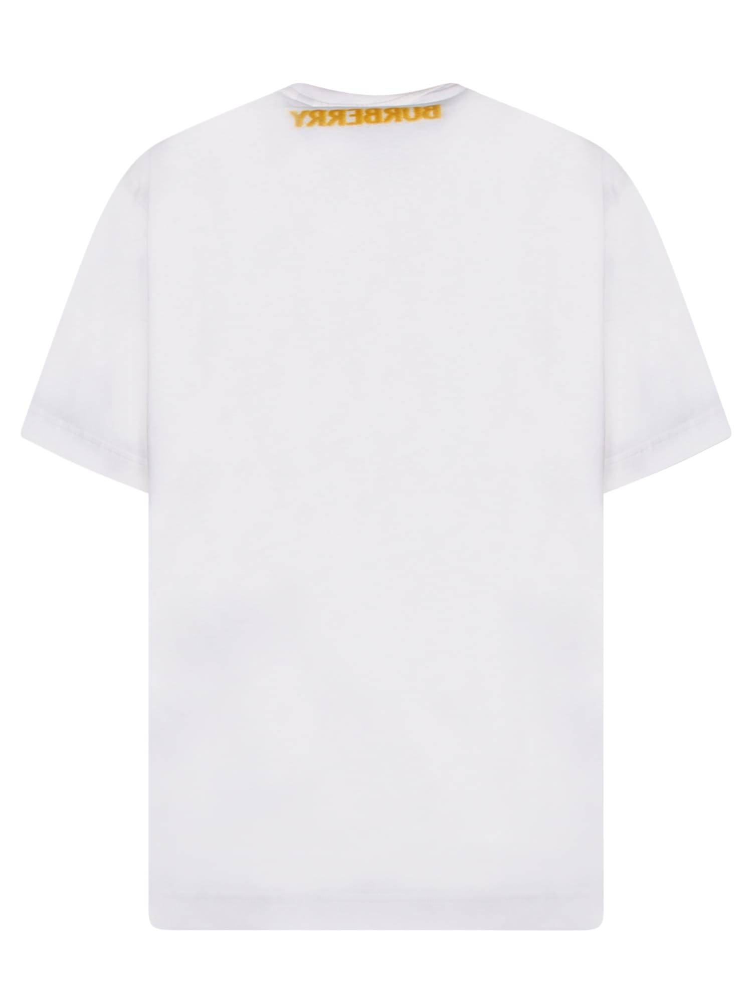 BURBERRY WHITE GRAPHIC SS T-SHIRT 