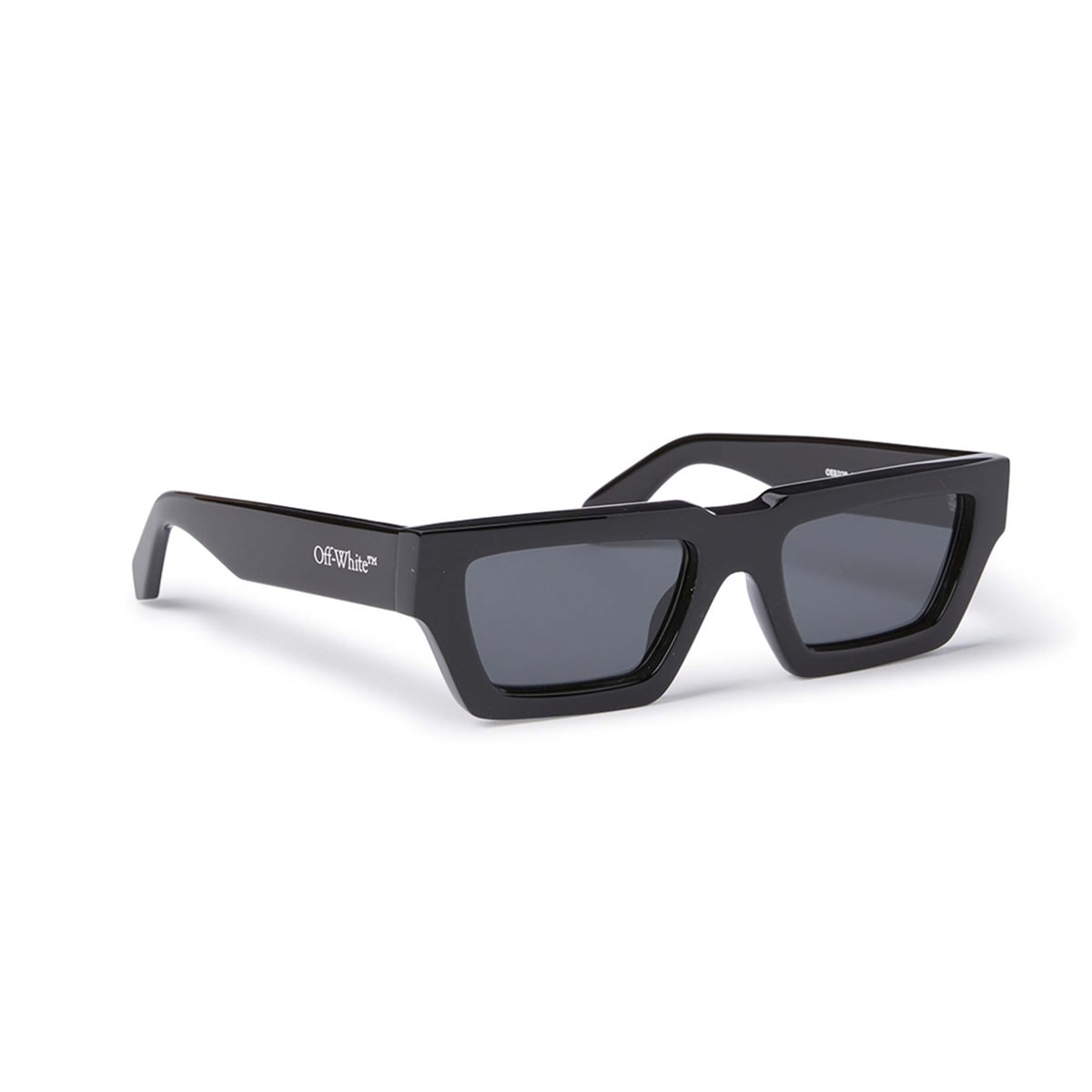 Shop Off-white Oeri129 Manchester 1007 Black Sunglasses In Nero