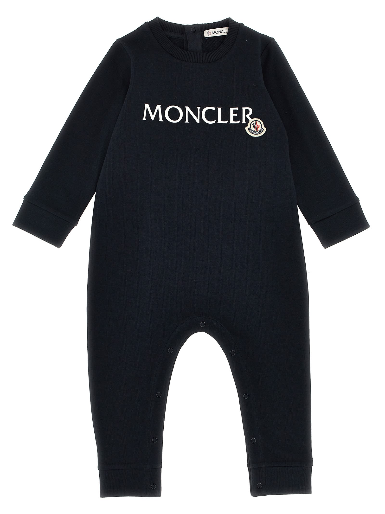 Moncler Logo Print Bib